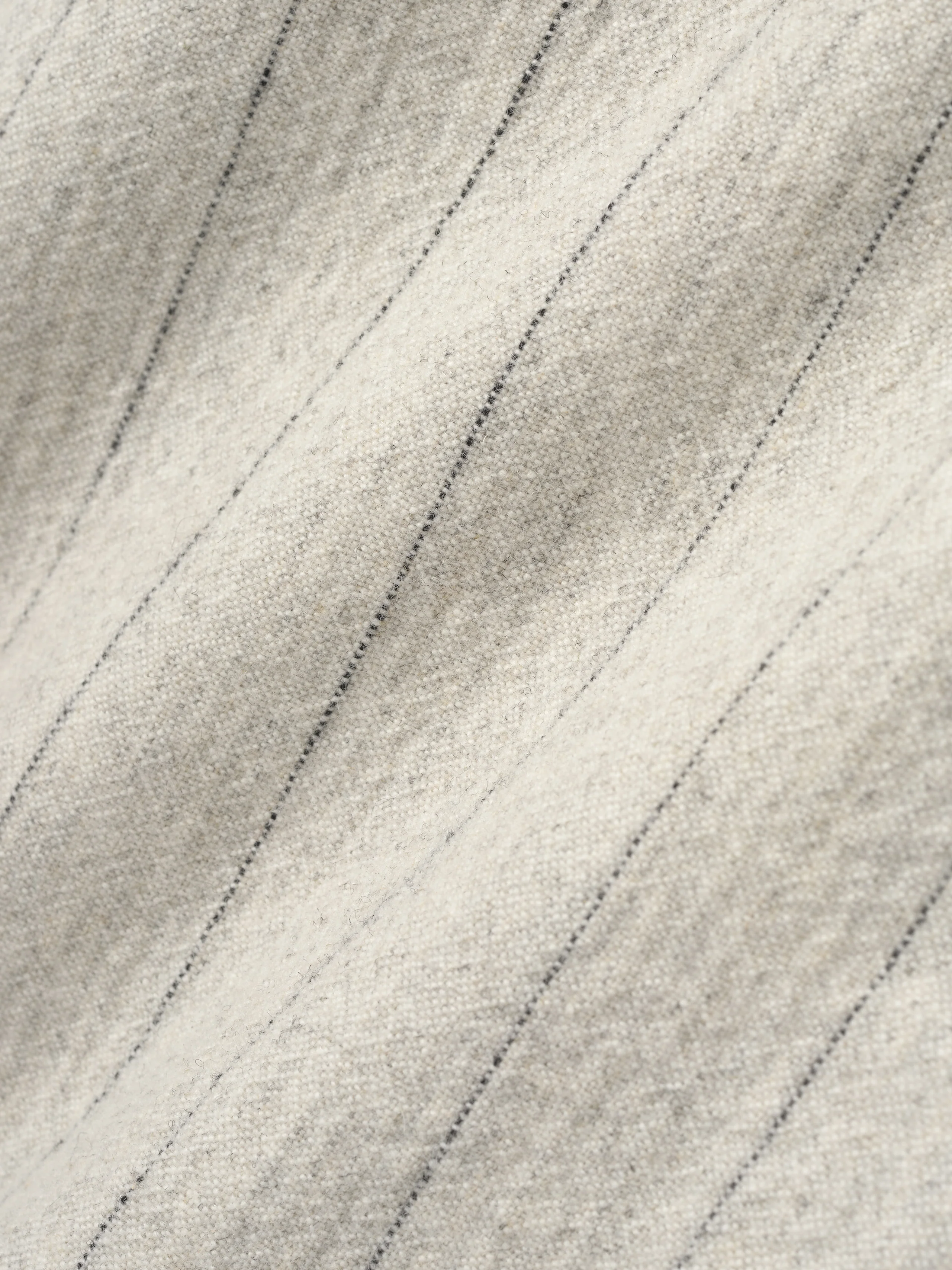 Double Face Wool Baseball Flared Pants - Image 6
