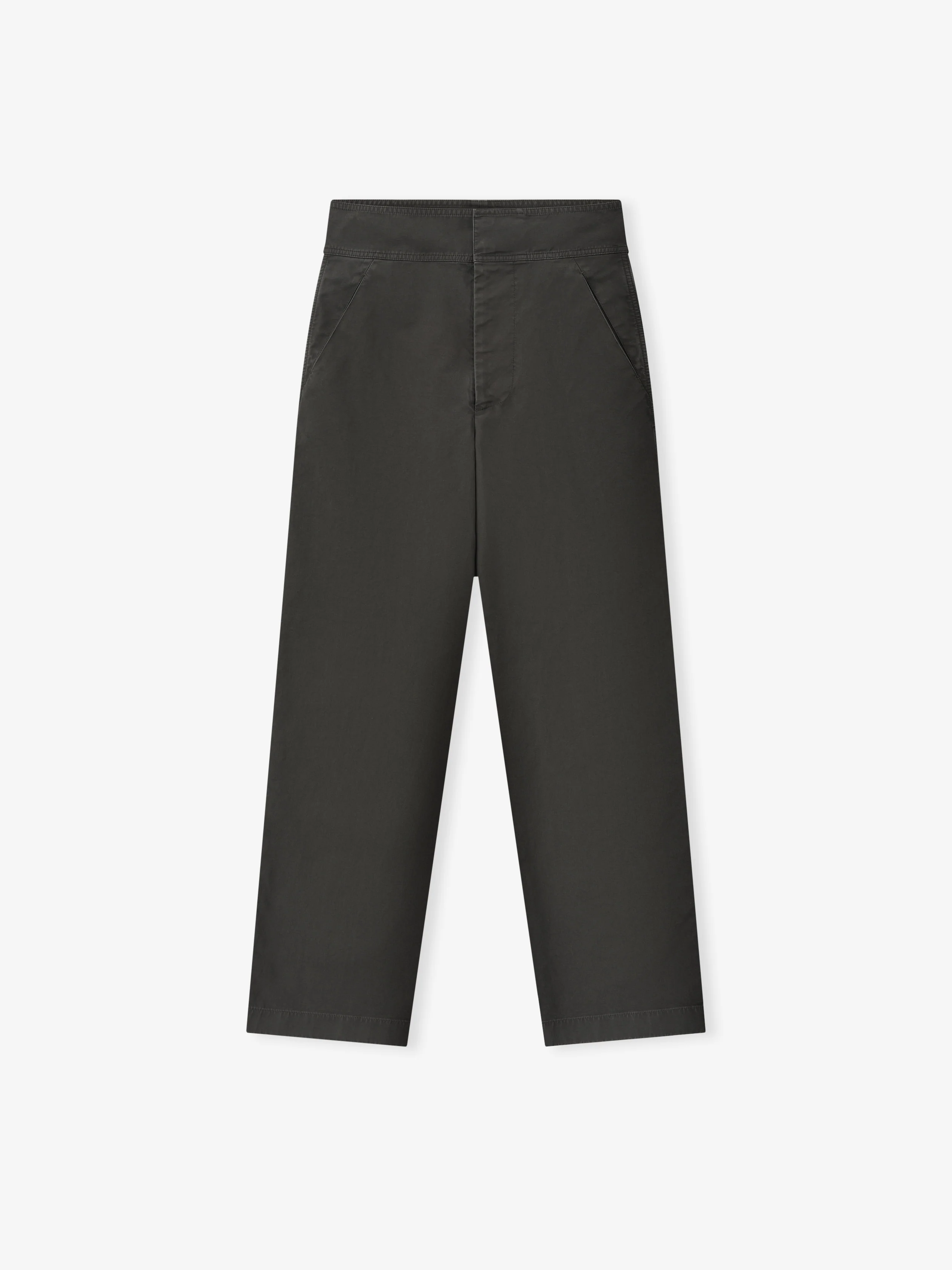 Garment Dyed Cotton Casual Pant - Image 4