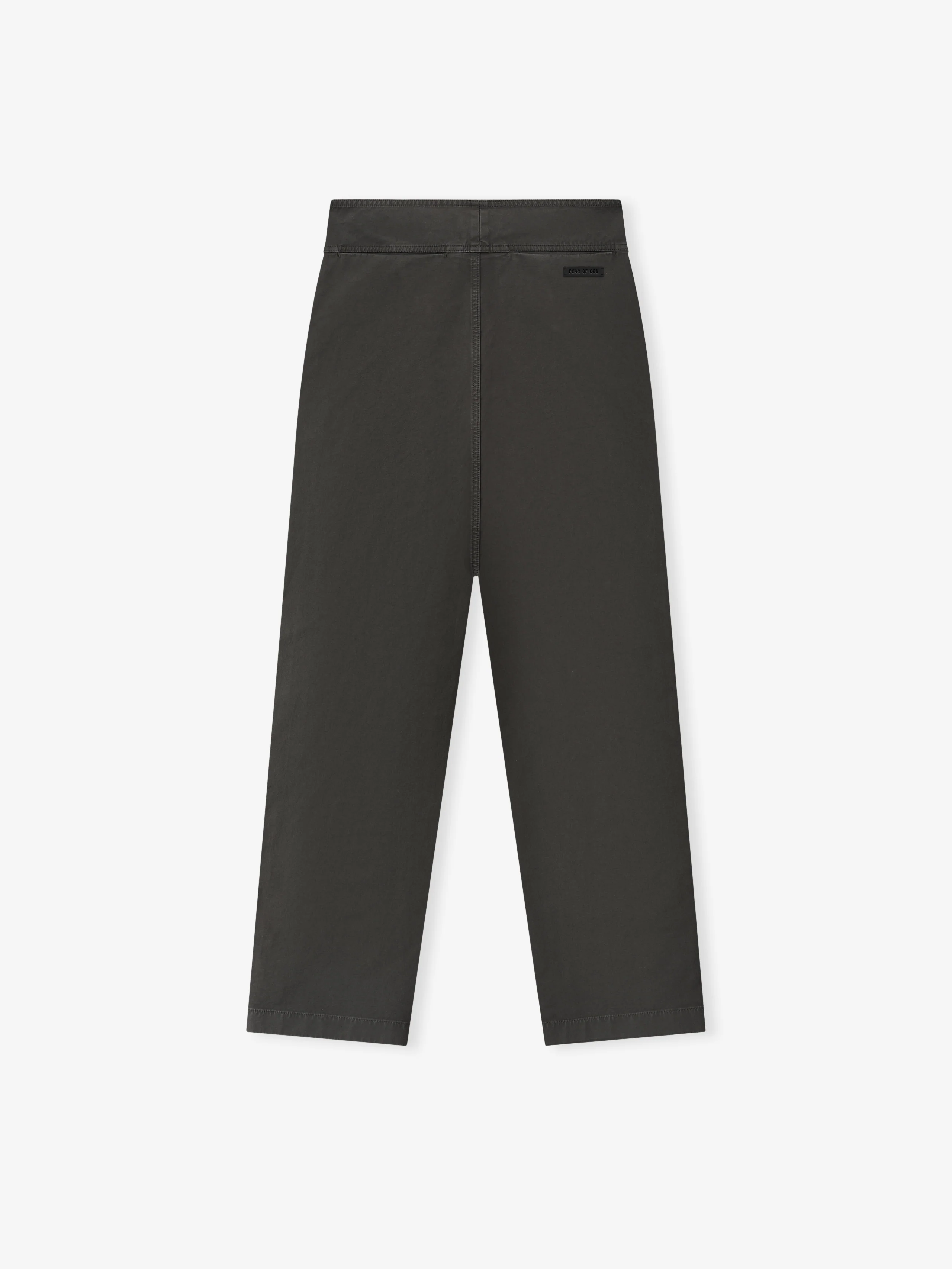 Garment Dyed Cotton Casual Pant - Image 5
