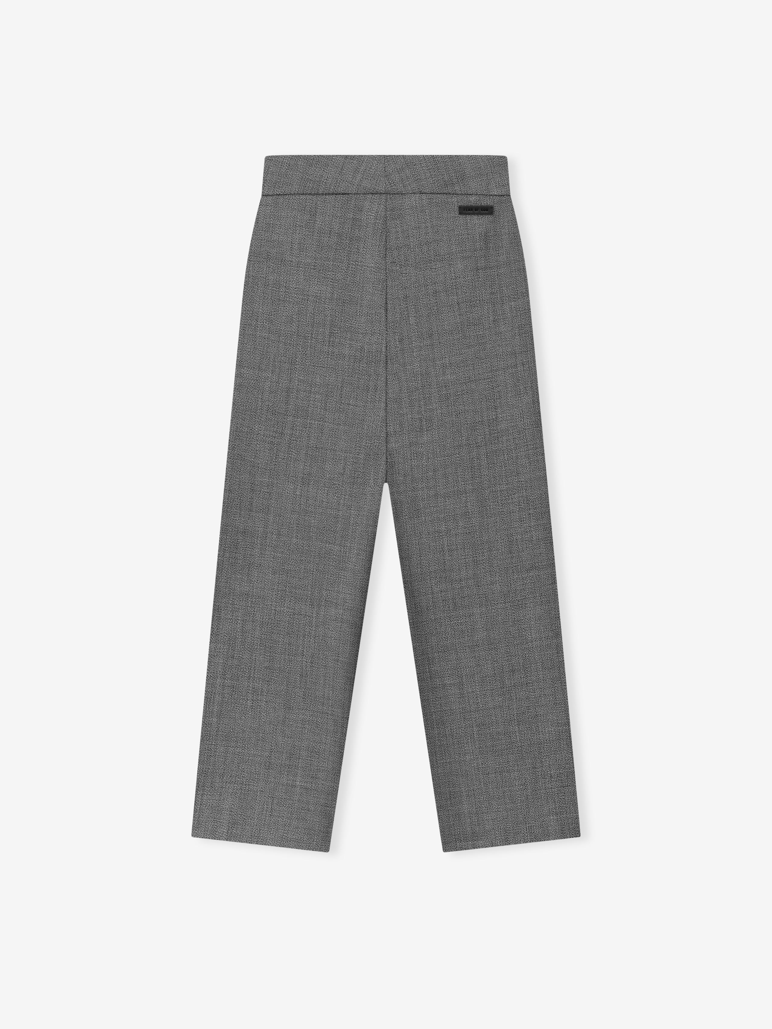 Mouline Wool Casual Flat Front Pant - Image 4