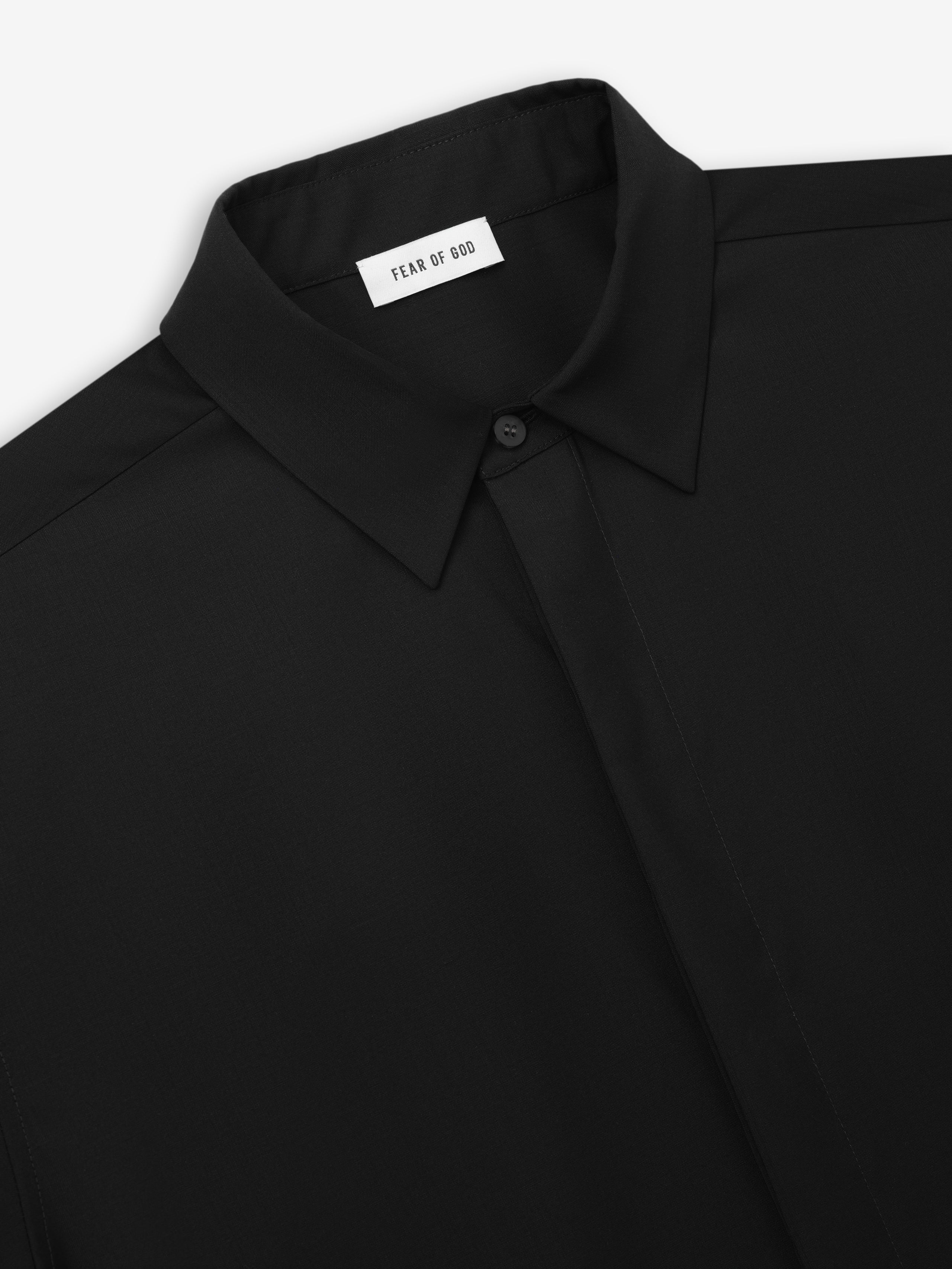 Easy Care Wool Classic Shirt - Image 4