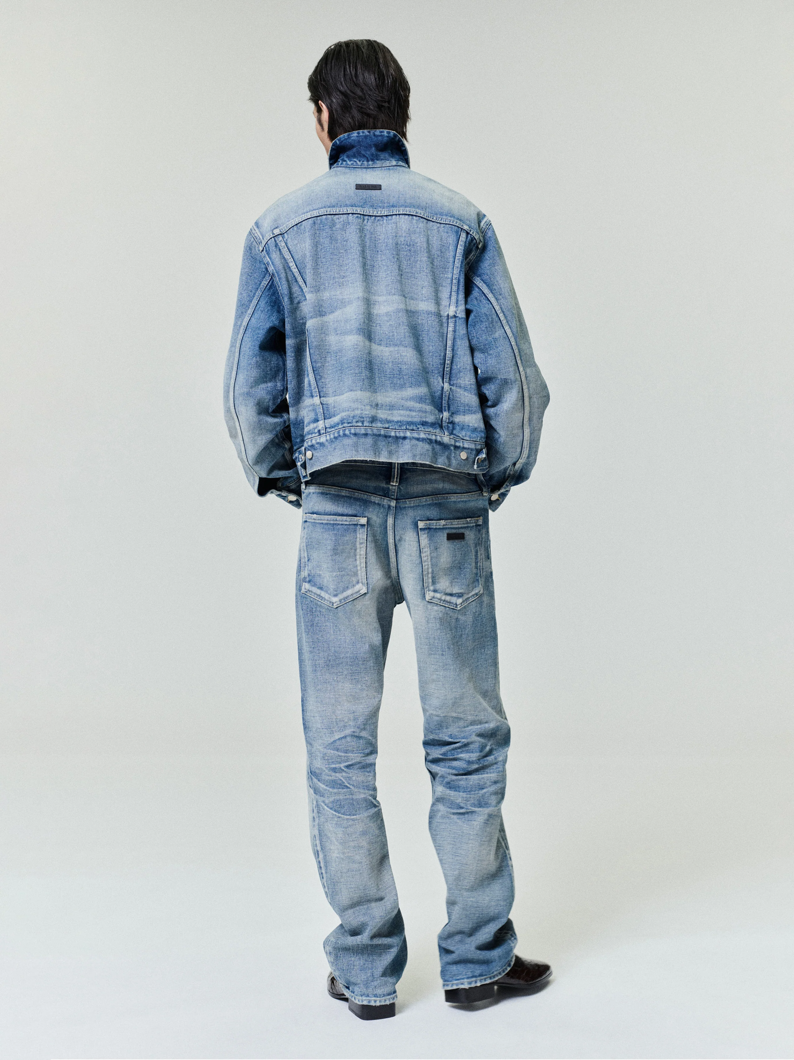 Japanese Selvedge Classic Trucker Jacket - Image 3