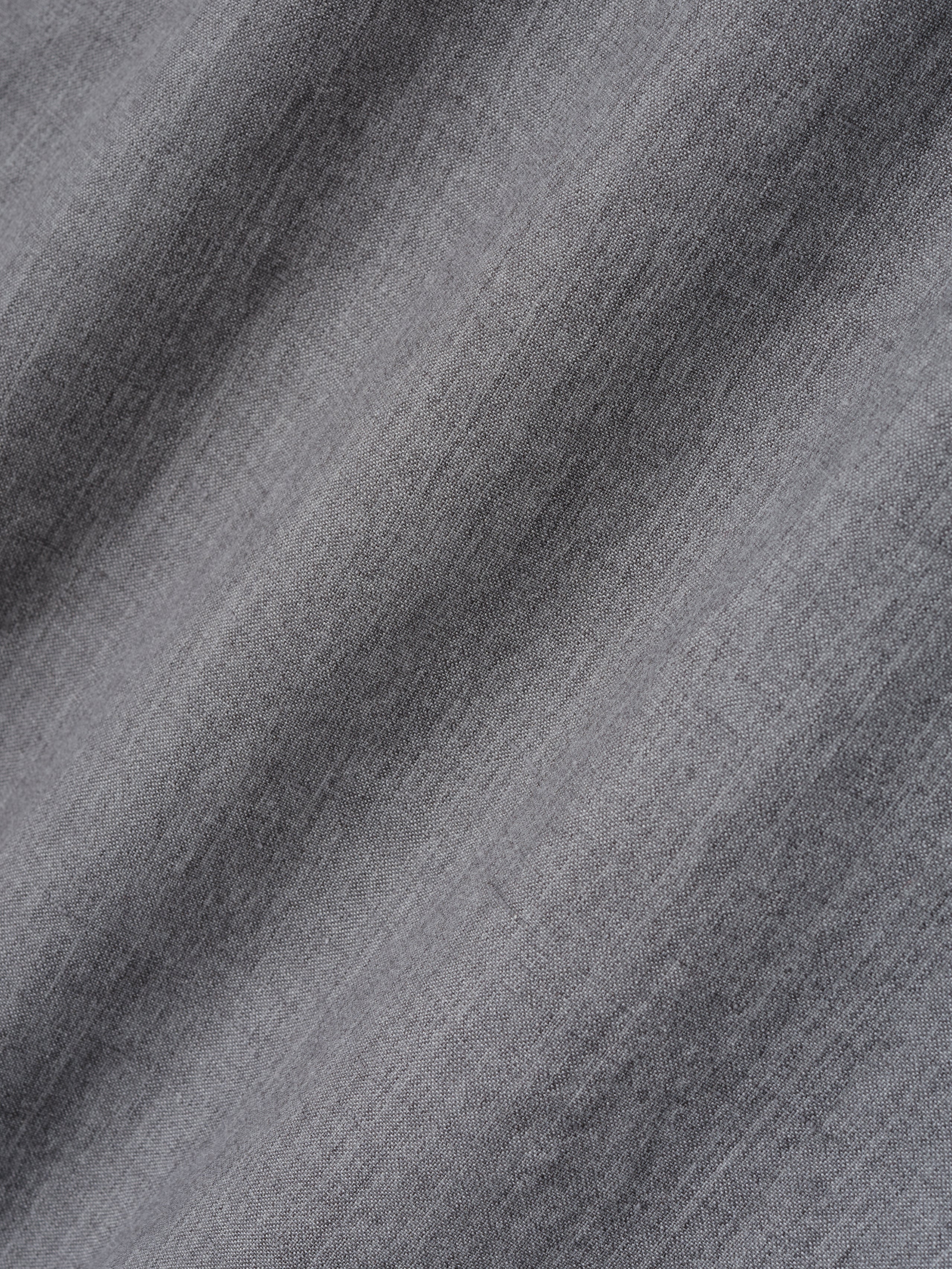 Wool Linen Collarless Sport Jacket - Image 6