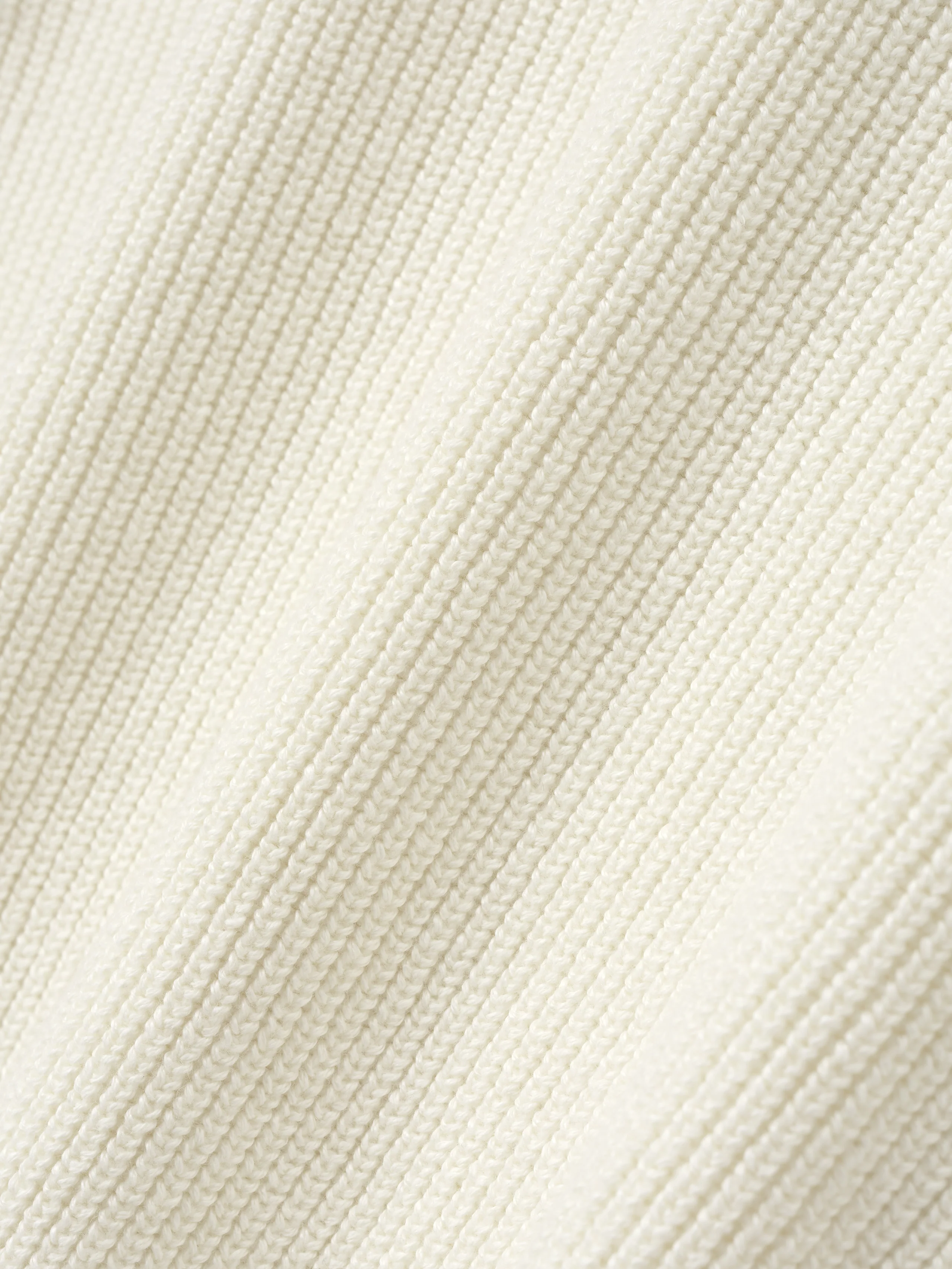 Double Knit Linen Wool Cotton Crewneck Sweater - Image 7