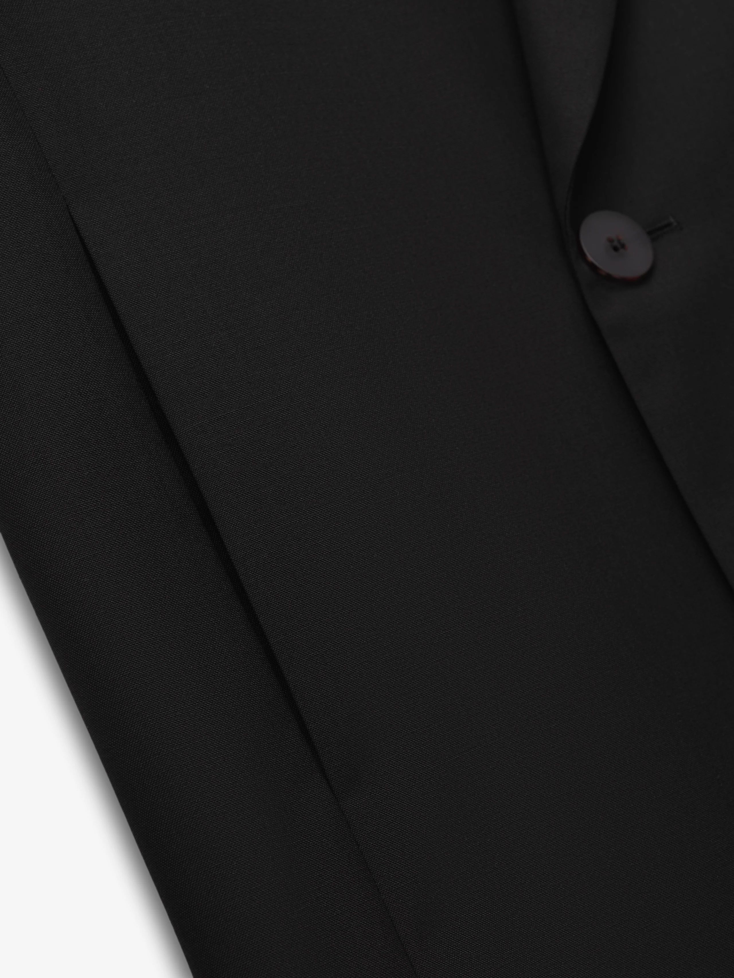 Double-Breasted Wool Poplin Shawl Collar Jacket - Image 6