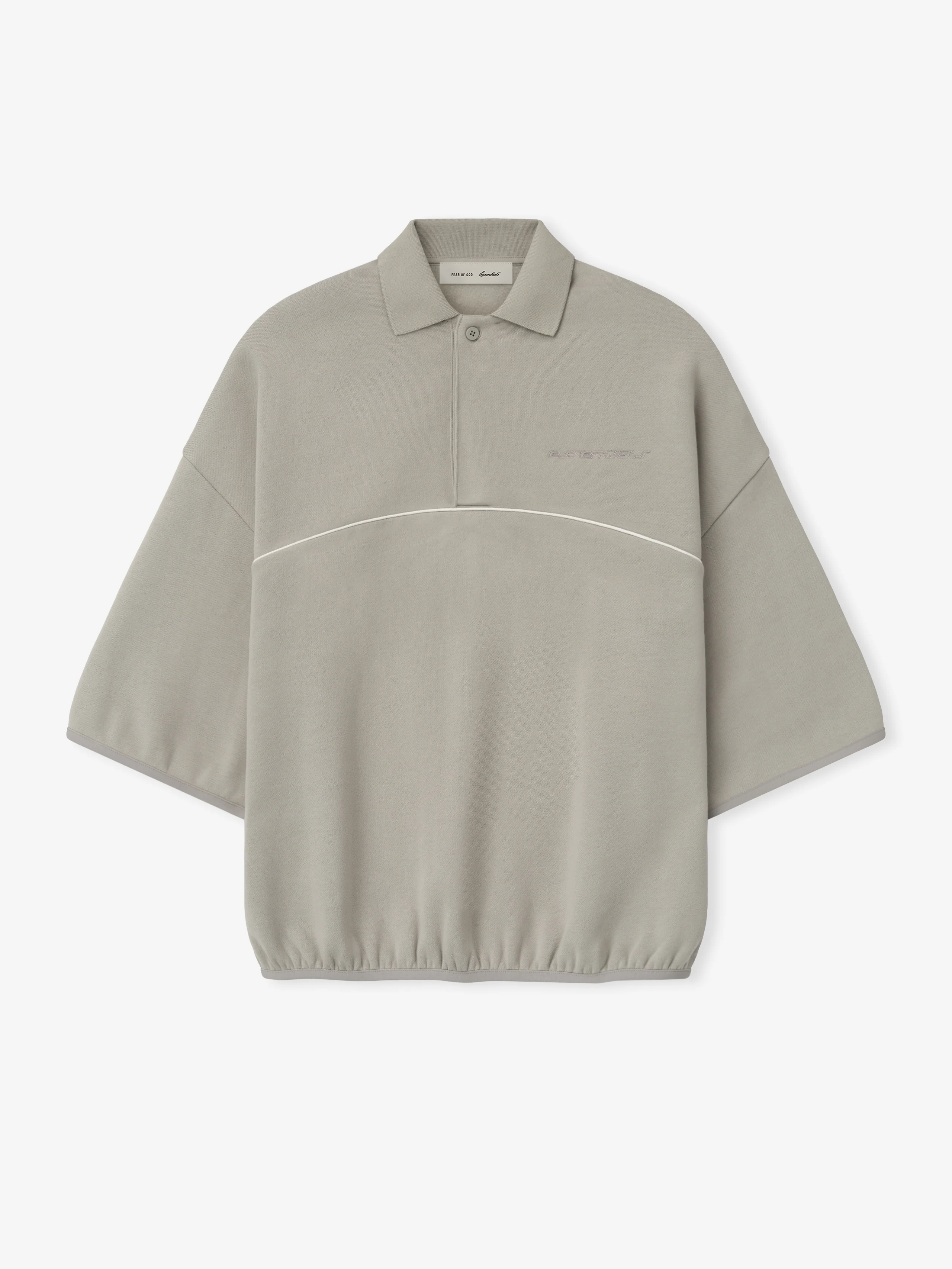 Active Trace 3/4 Sleeve Modern Polo Sweatshirt - Image 4