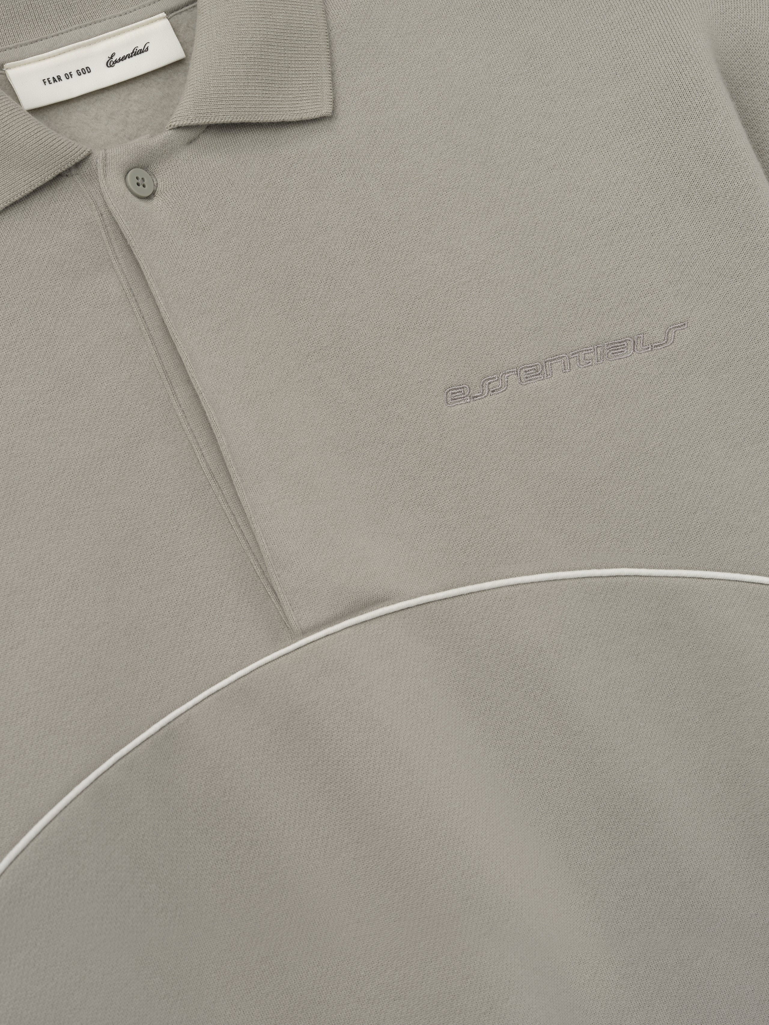 Active Trace 3/4 Sleeve Modern Polo Sweatshirt - Image 6