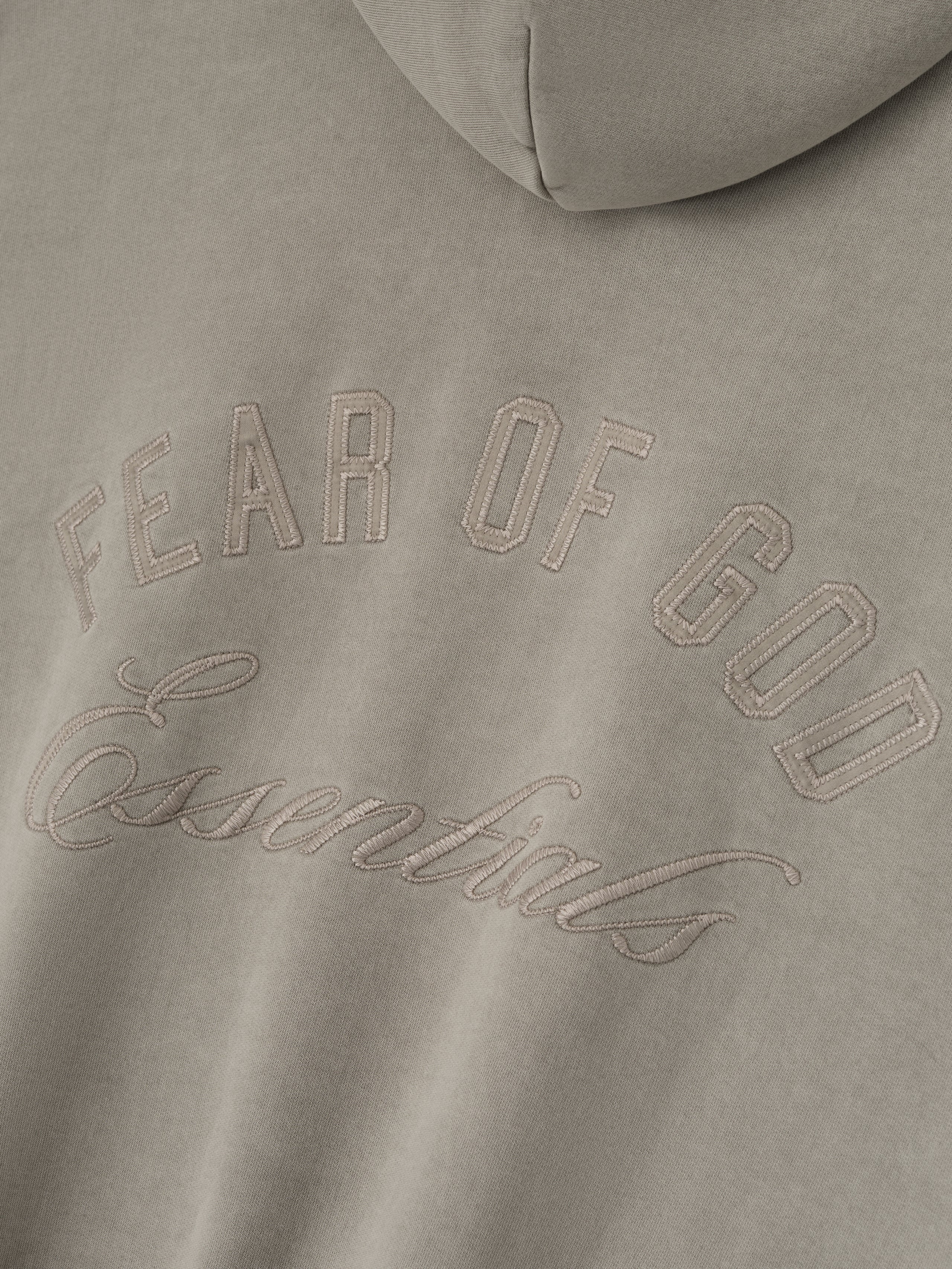 Embroidered Classic Full Zip Hoodie - Image 5