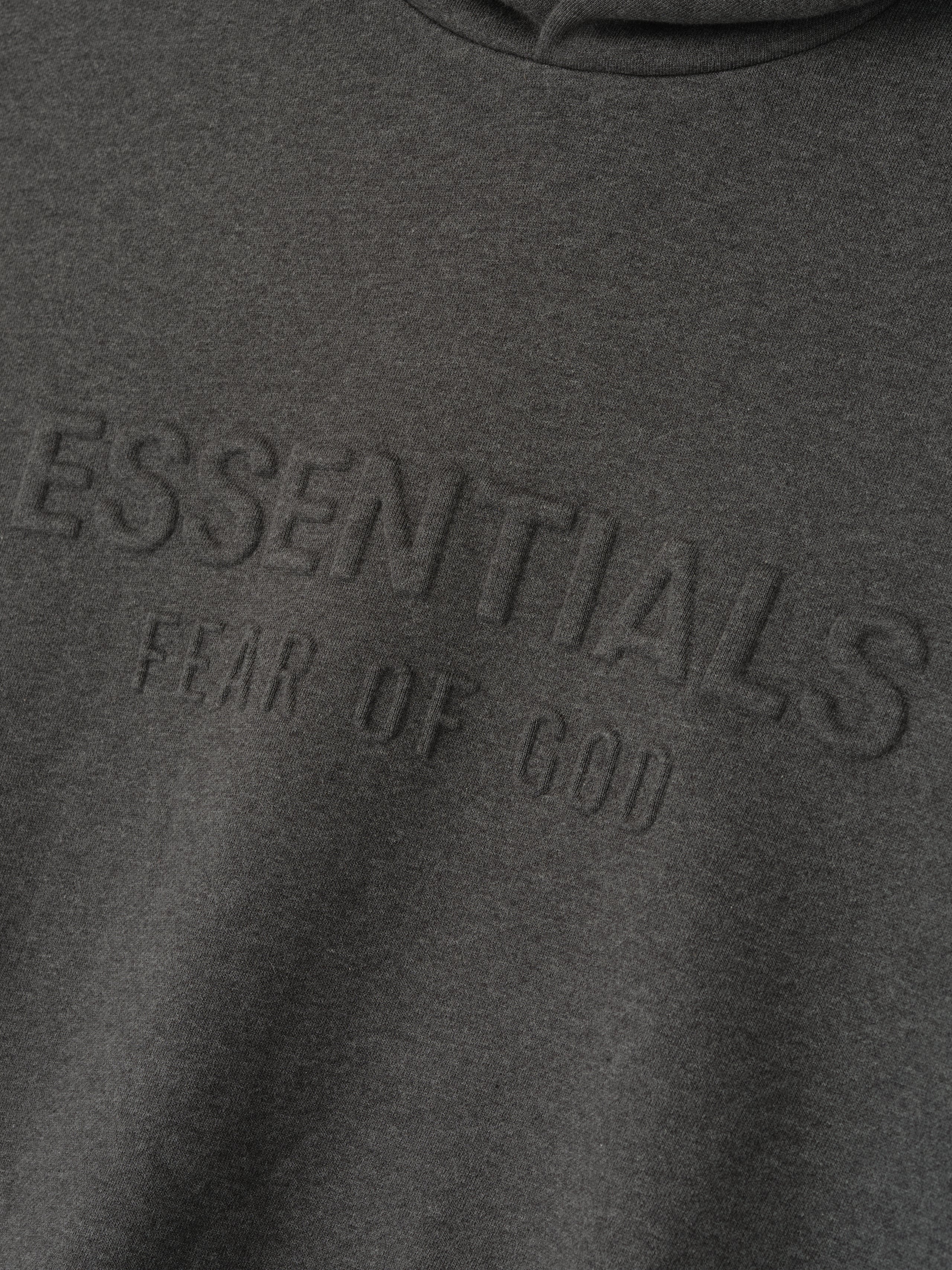 Embossed Essentials 90s Fit Hoodie - Image 4