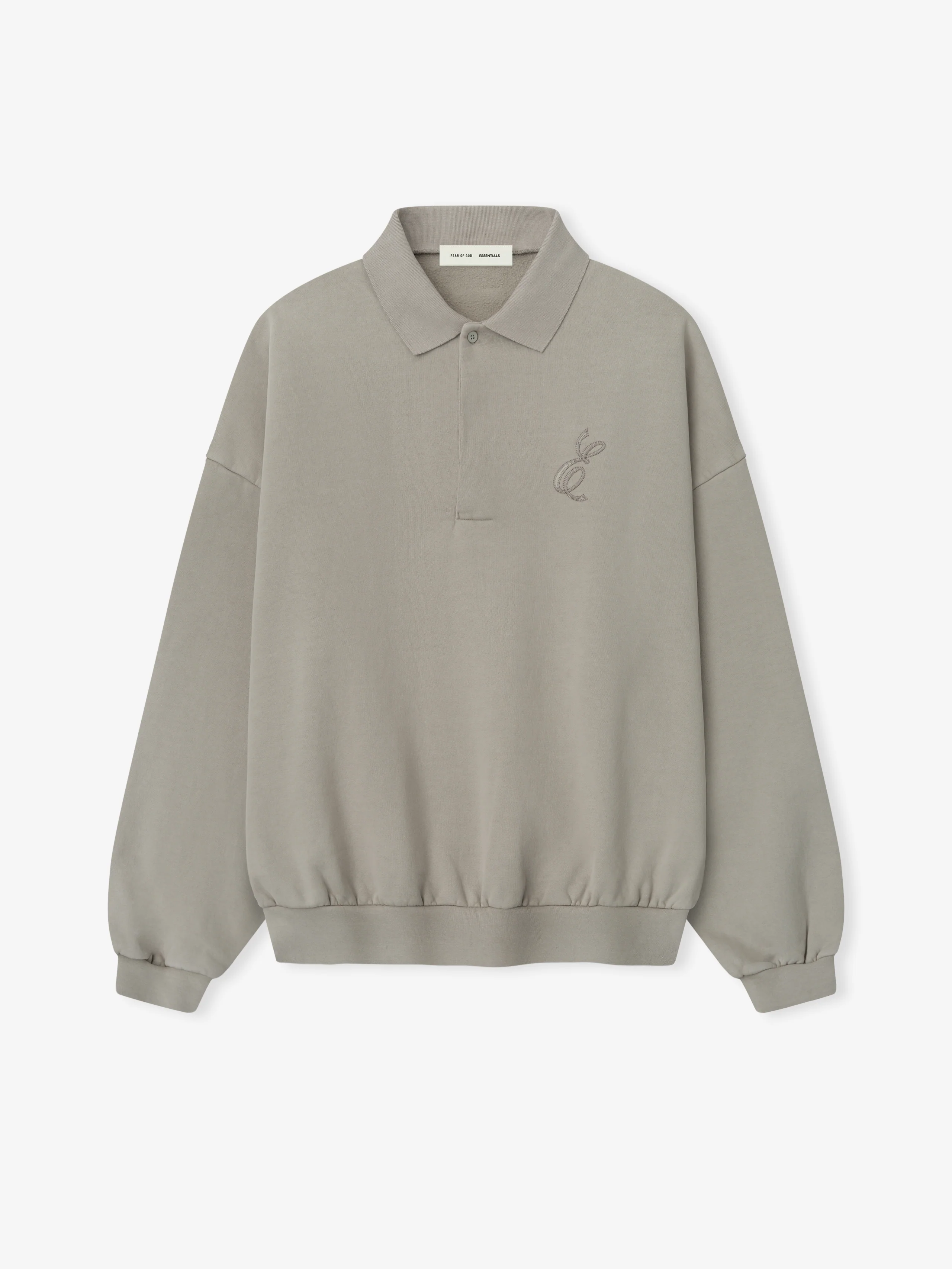 Embroidered Classic Polo Sweatshirt - Image 3