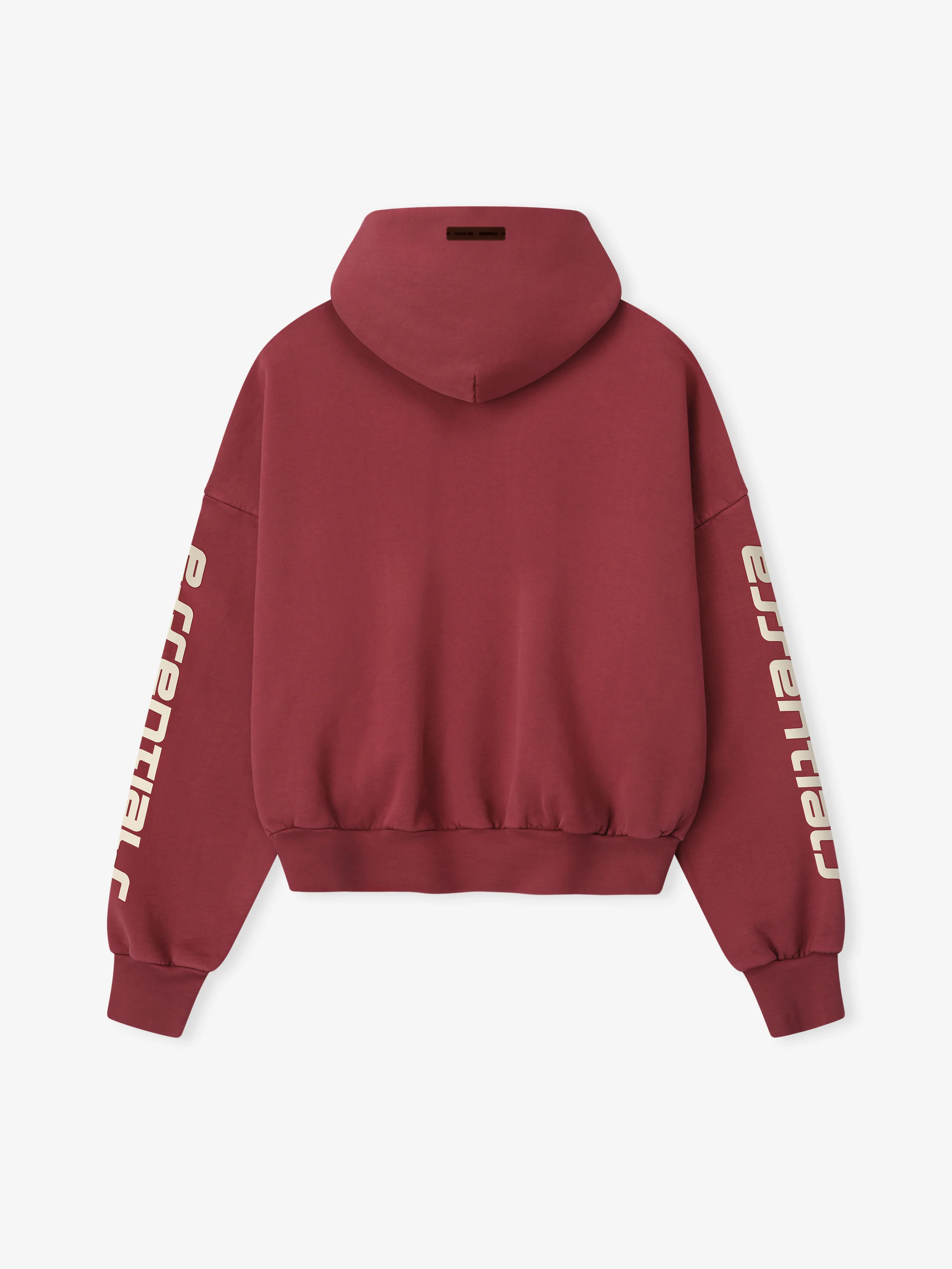 Cropped Relaxed Hoodie - Image 3