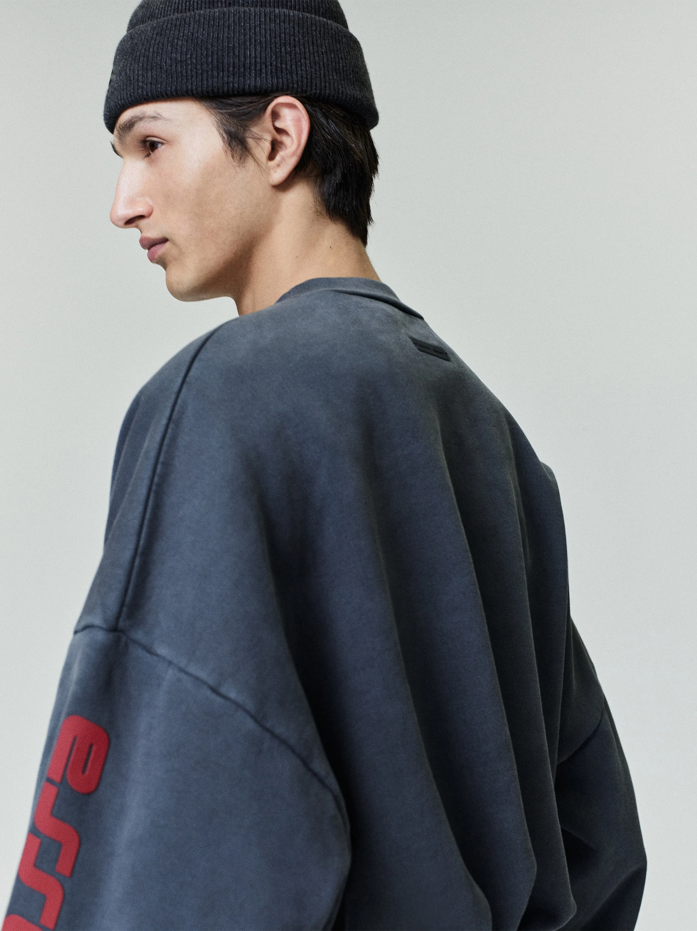 Chicago Heavy Fleece Cropped Sweatshirt - Image 3