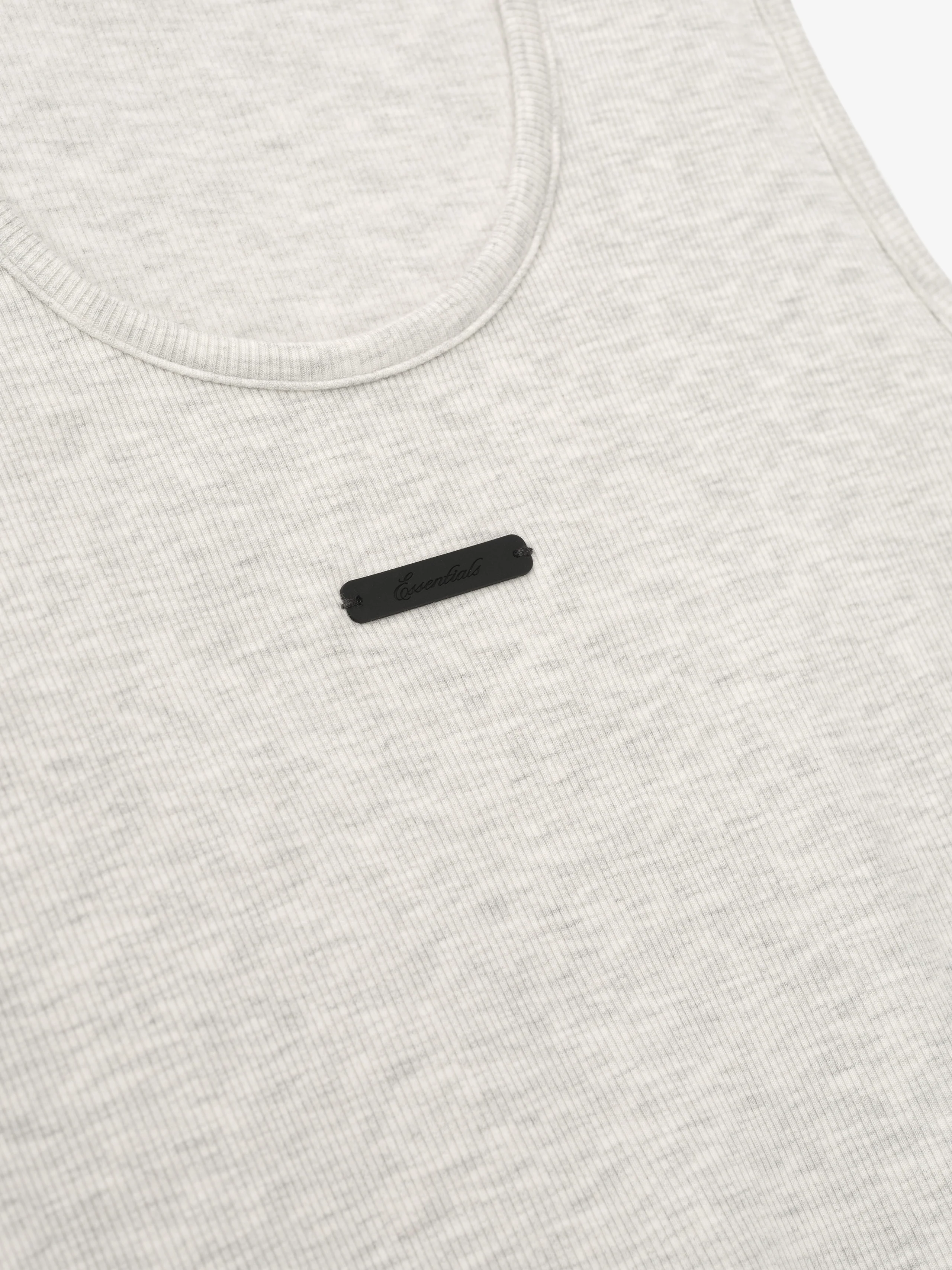 Womens Rib Fitted Tank - Image 3