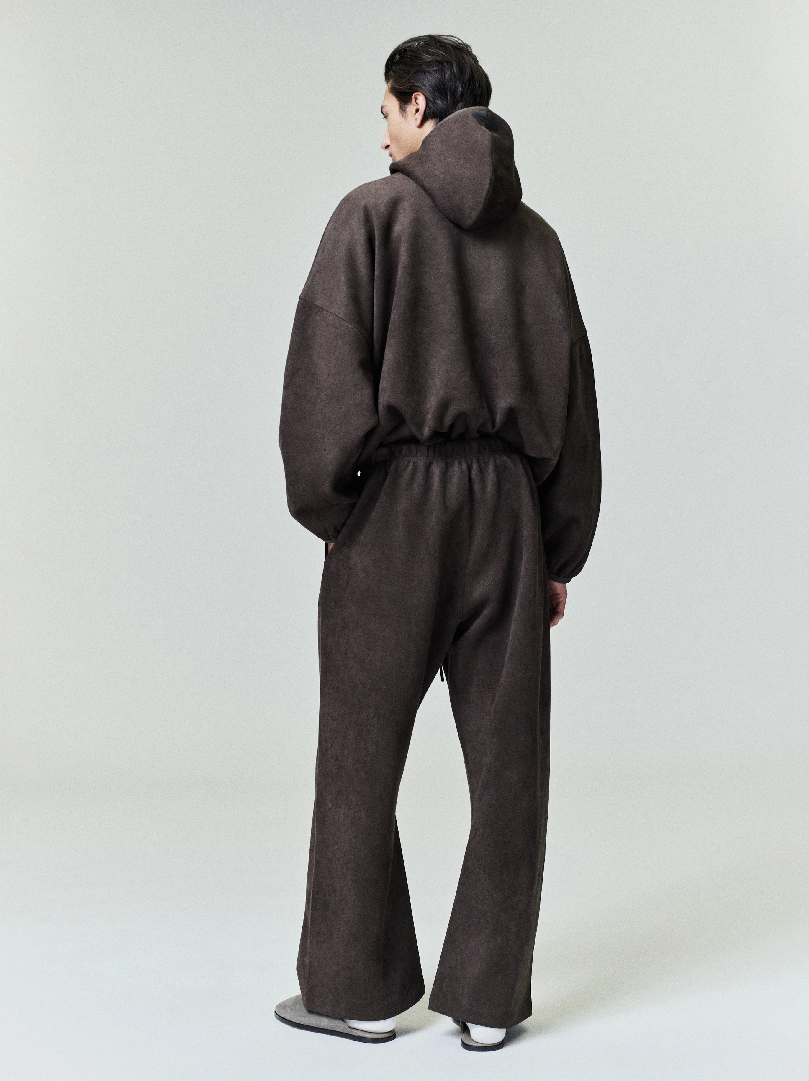 Suede Fleece Flare Pant - Image 2
