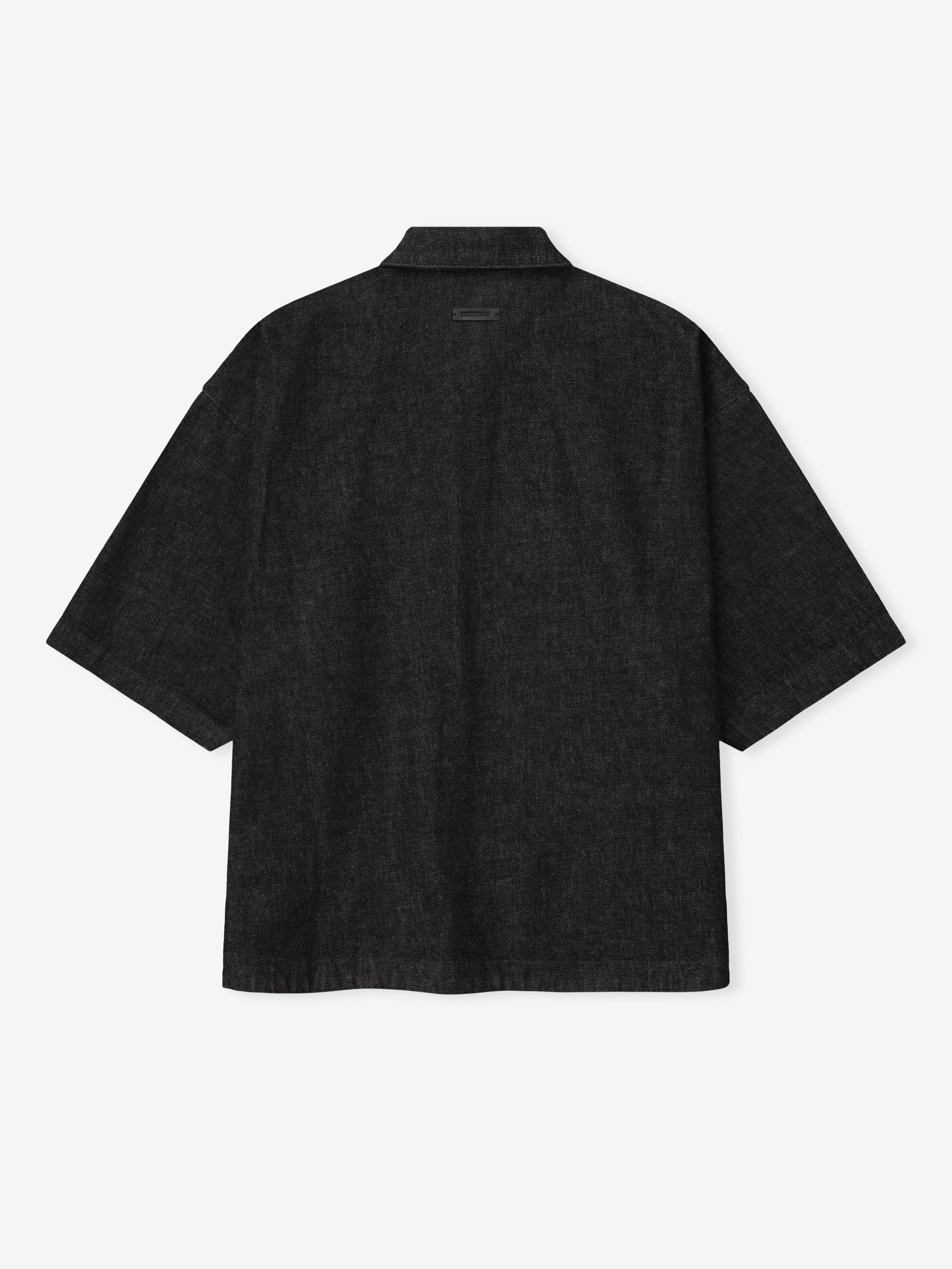 Denim Full Zip Work Shirt - Image 2