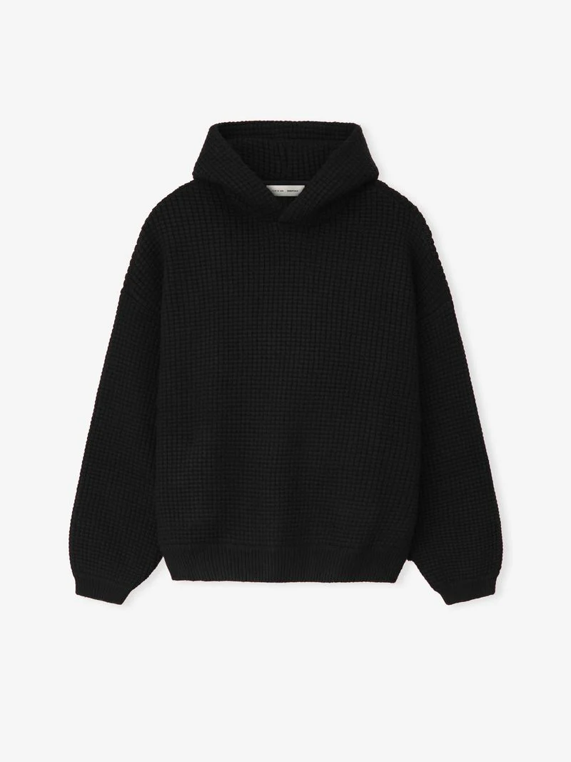 Heavy Waffle 90s Hoodie - Image 4