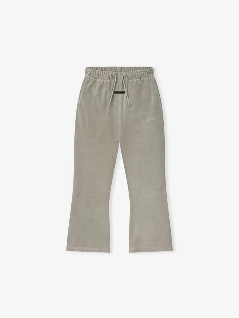 Kids Velour Flare Sweatpant - Image 3
