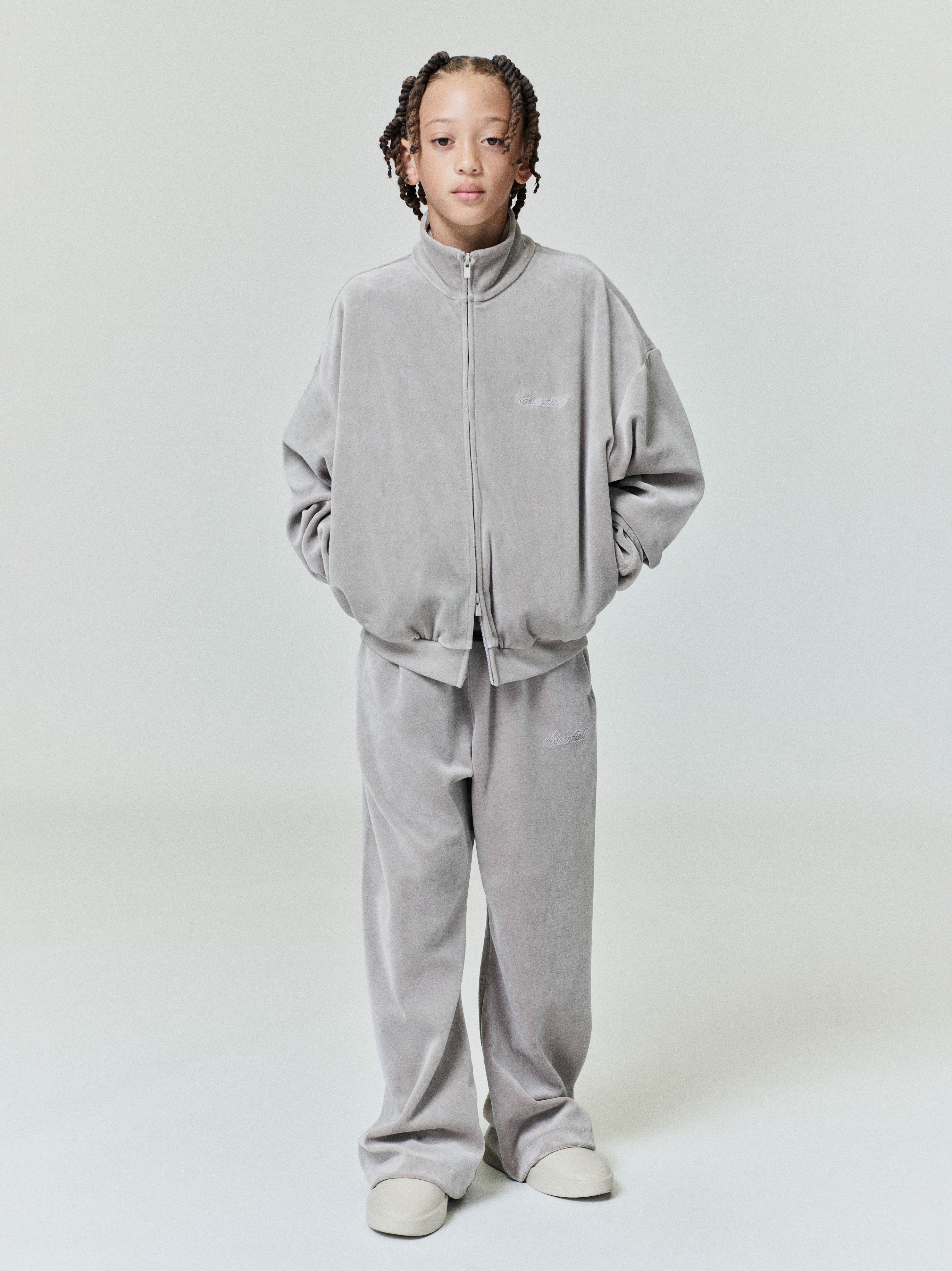 Kids Velour Flare Sweatpant - Image 6
