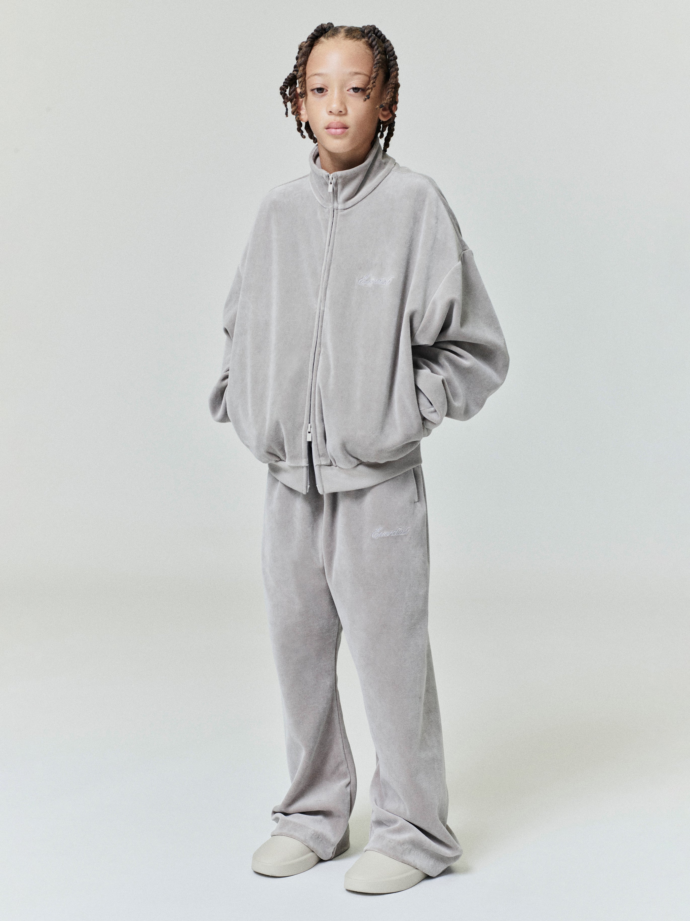Kids Velour Flare Sweatpant - Image 7