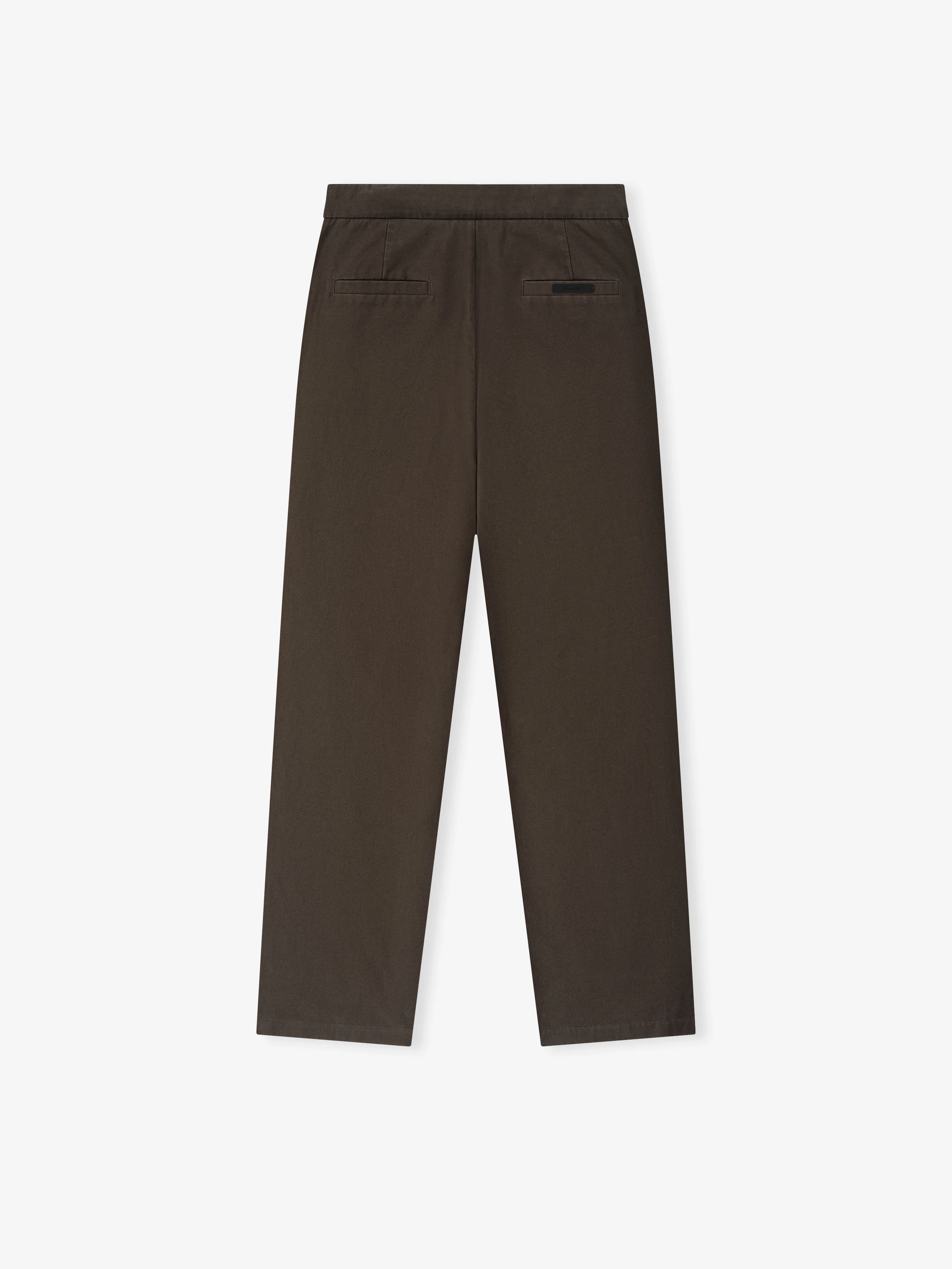Cotton Canvas Pleat Front Pant - Image 2