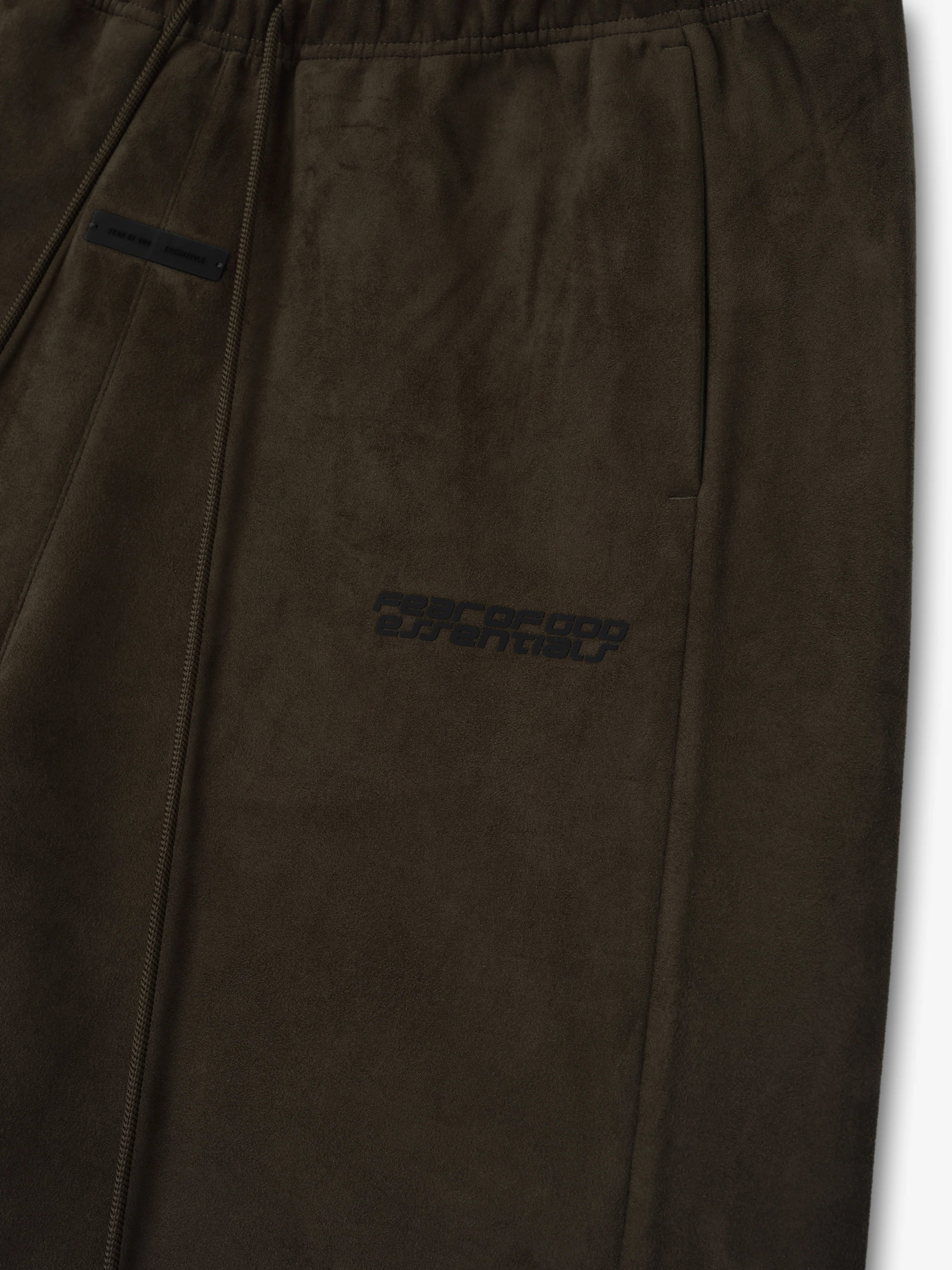 Suede Fleece Relaxed Short - Image 5