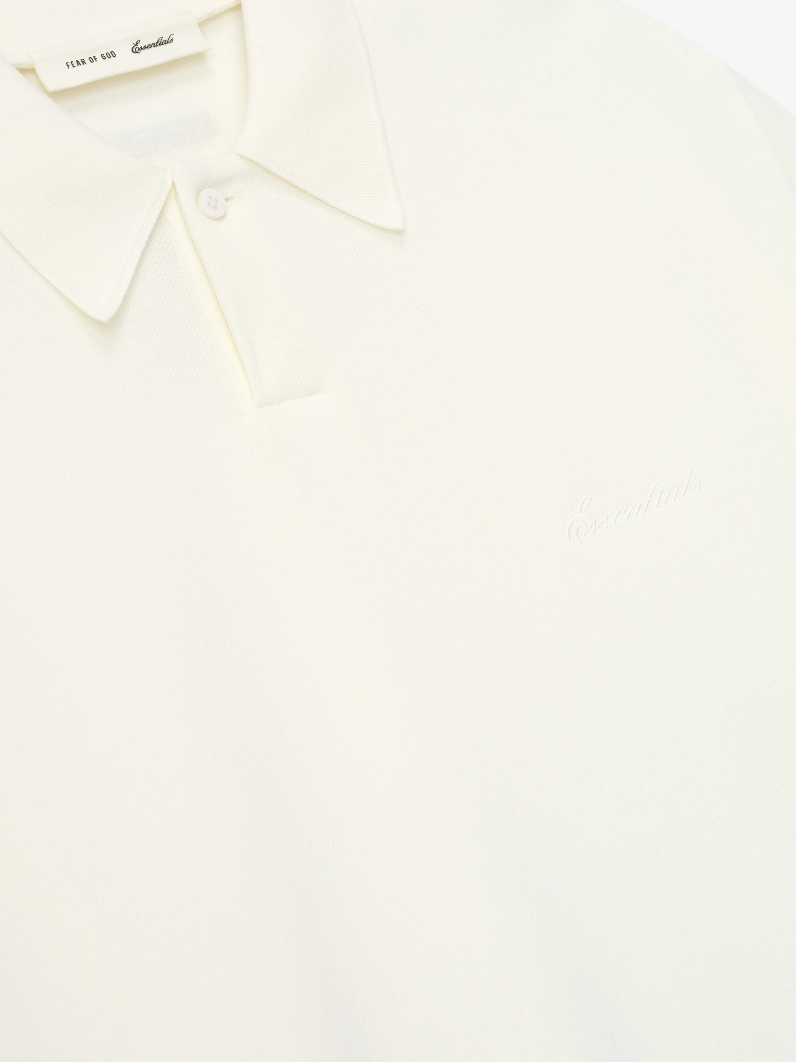Pique Signature 90s Cropped Polo - Image 3