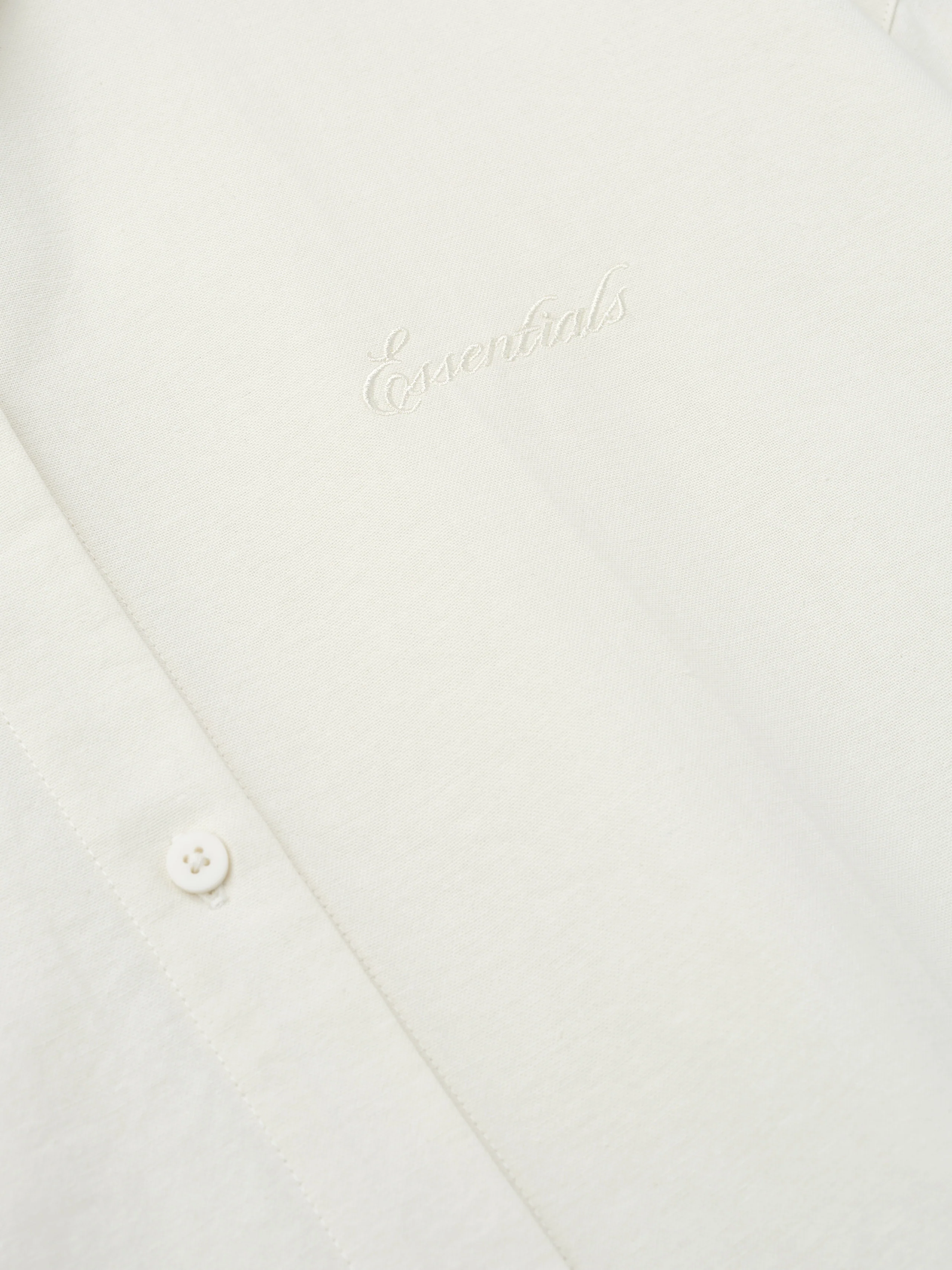 Womens Cotton Oxford Signature Button Up Shirt - Image 3