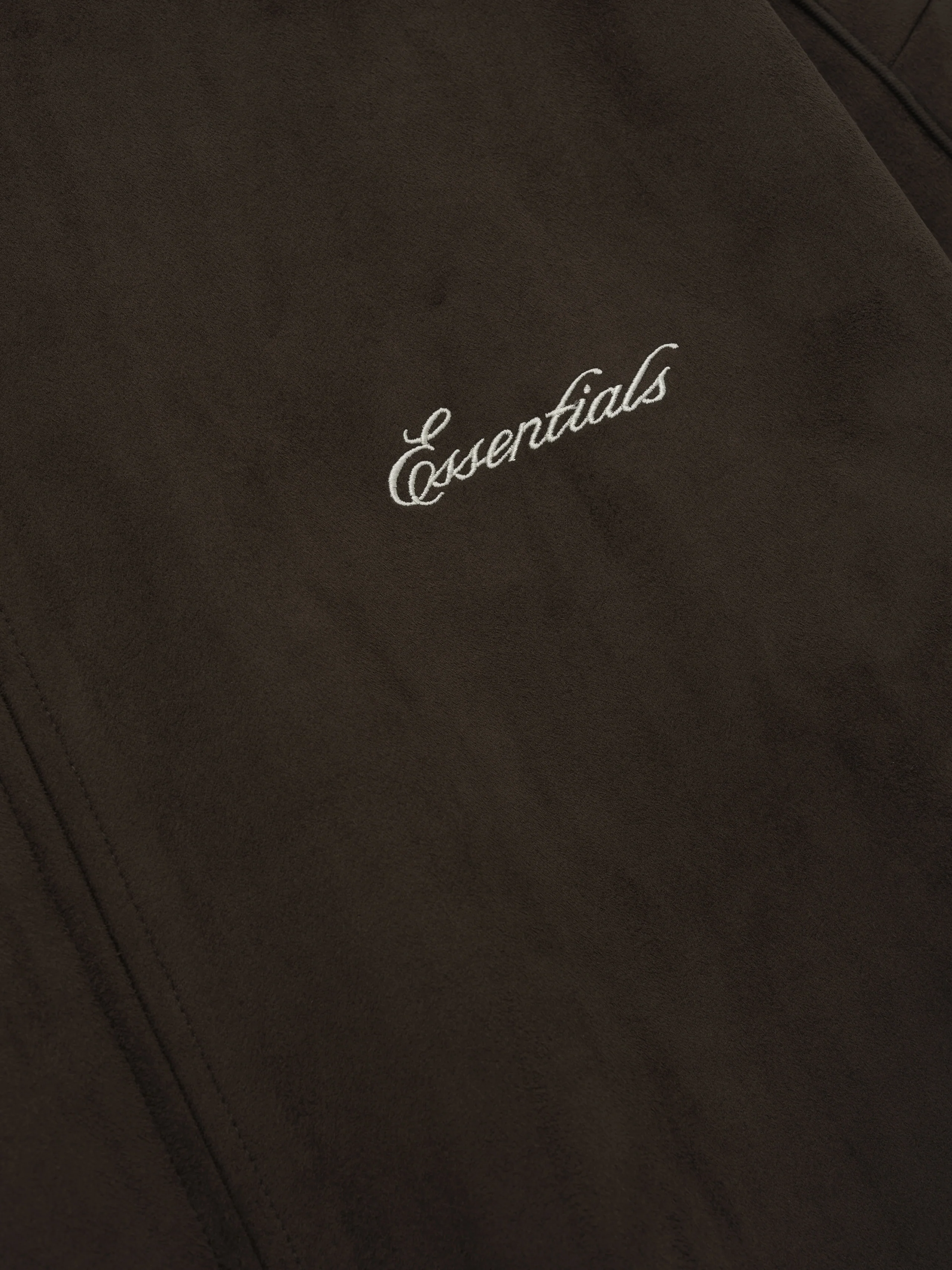 Suede Fleece Signature Modern Track Jacket W/ Piping - Image 4