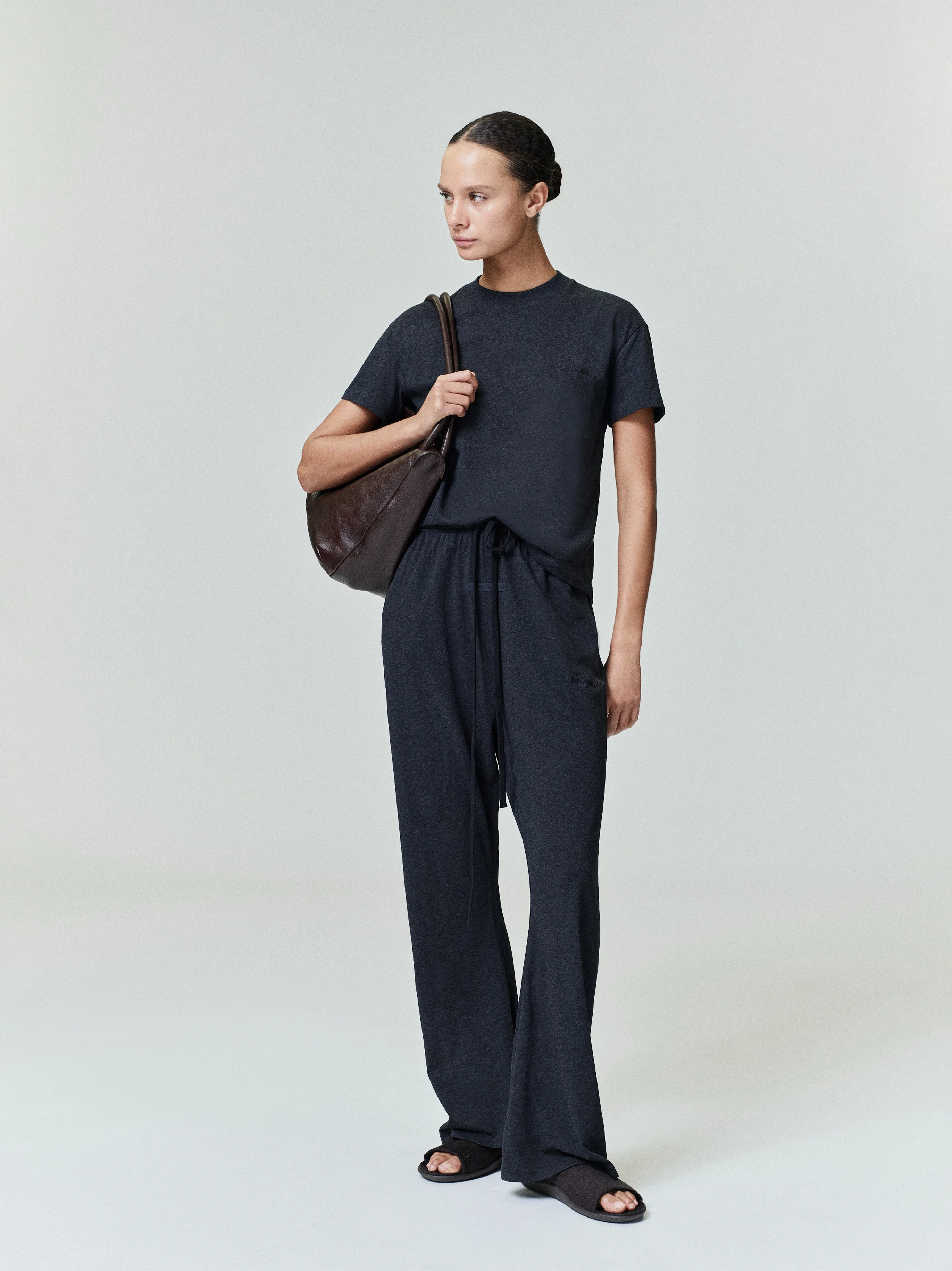 Womens Embroidered Classic Tee - Image 2