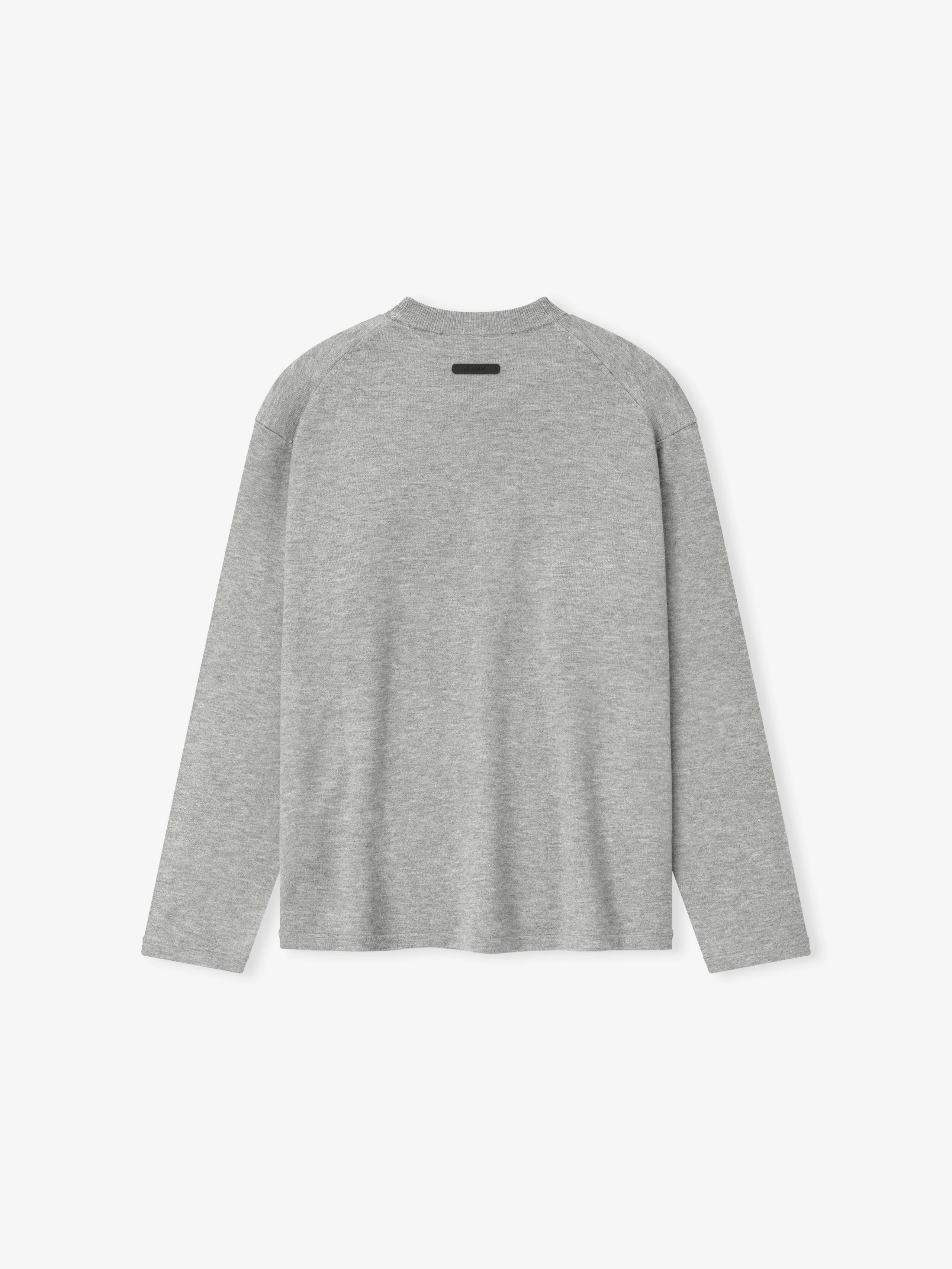 Womens Classic Knit Long Sleeve Tee - Image 2