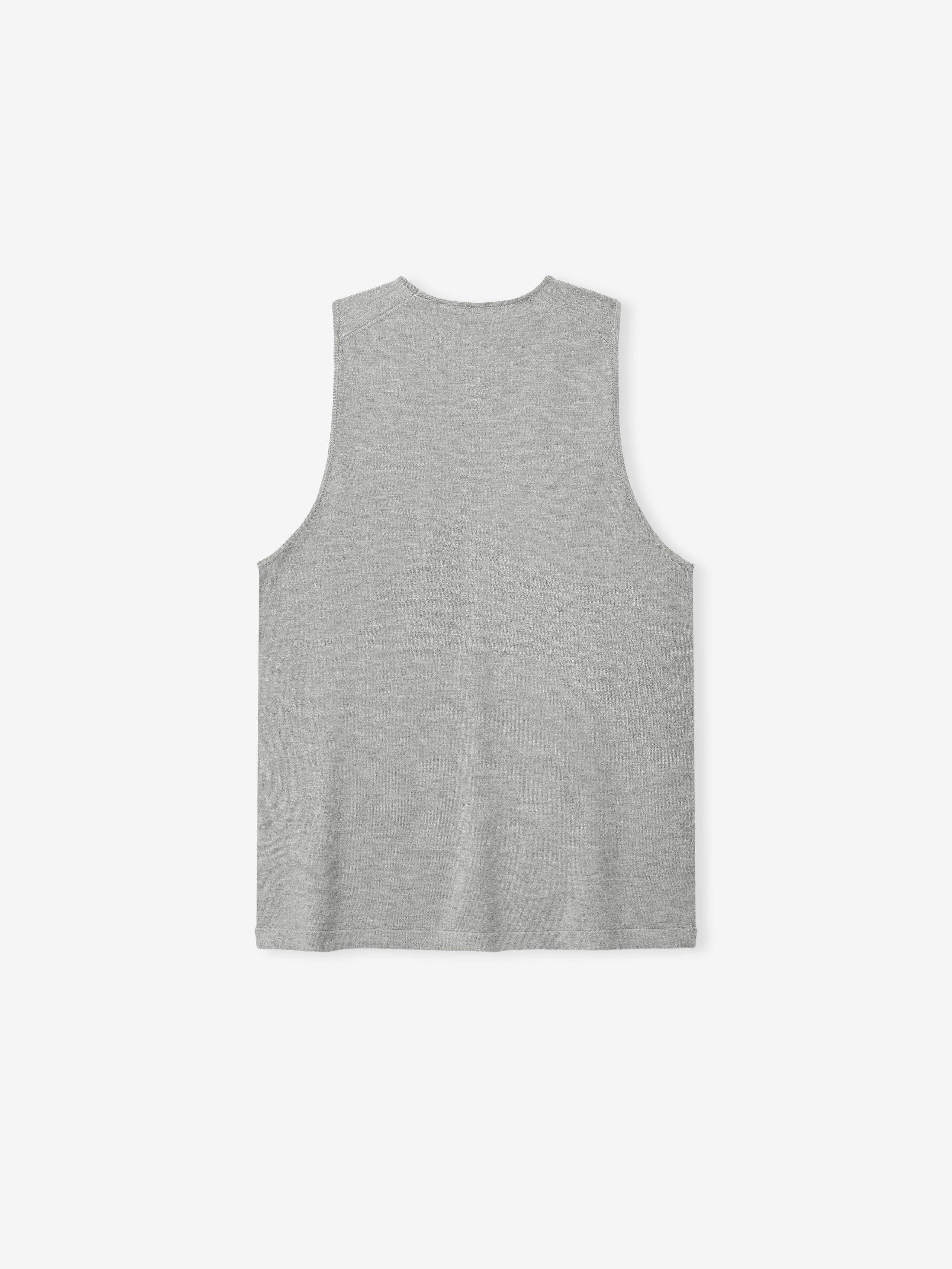 Womens Classic Rib Knit Tank - Image 2