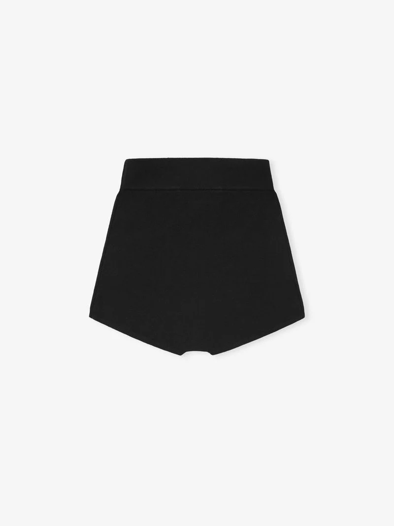 Womens Rib Knit Boy Short - Image 3