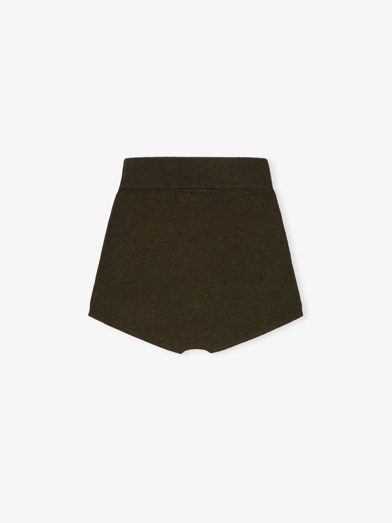 Womens Rib Knit Boy Short - Image 4