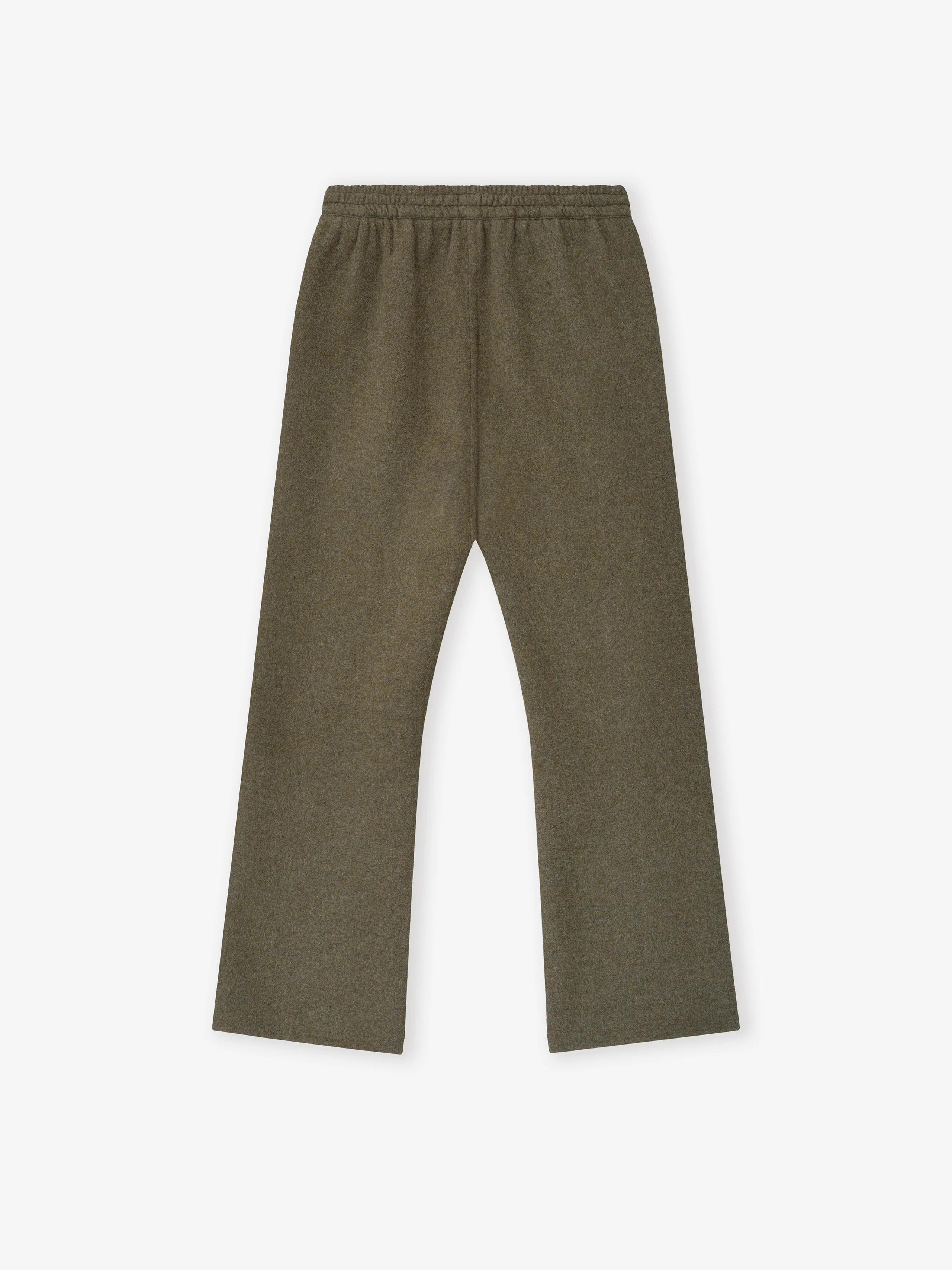Double Face Wool Cashmere Flared Pants - Image 4