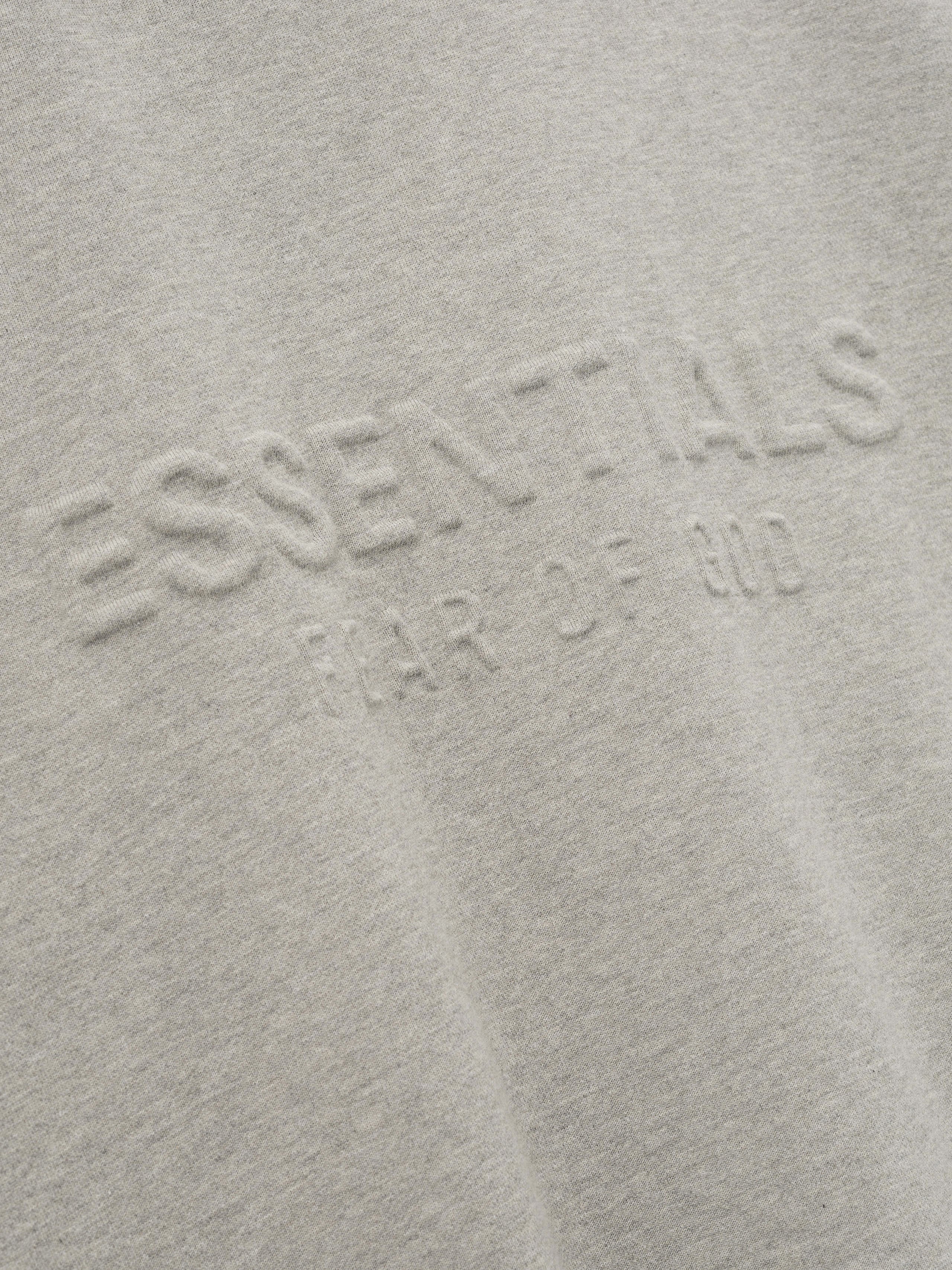 Embossed 90s Fit Fleece Zip-Up Hoodie - Image 6