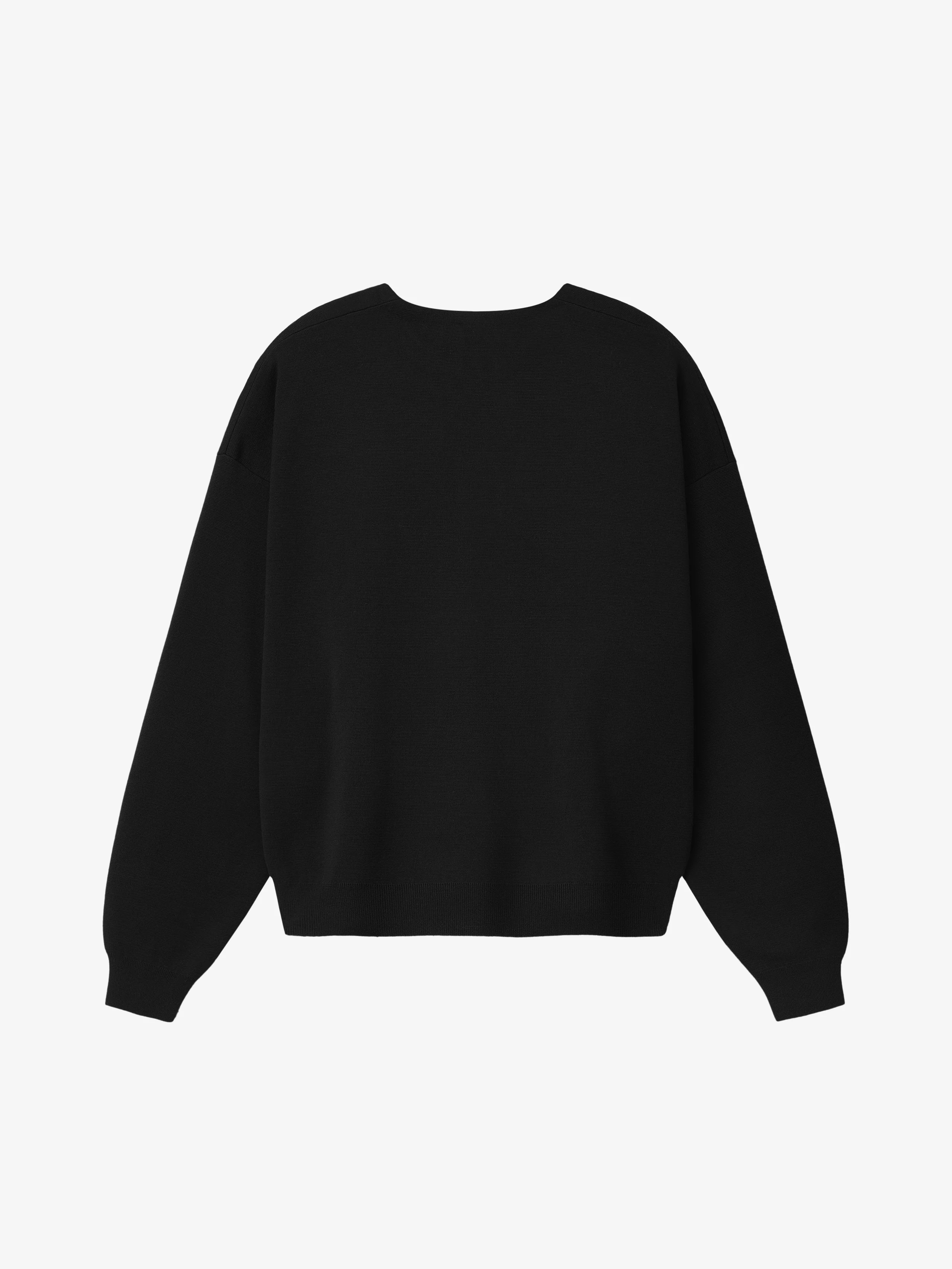 Merino Milano Knit Henley Sweater - Image 5