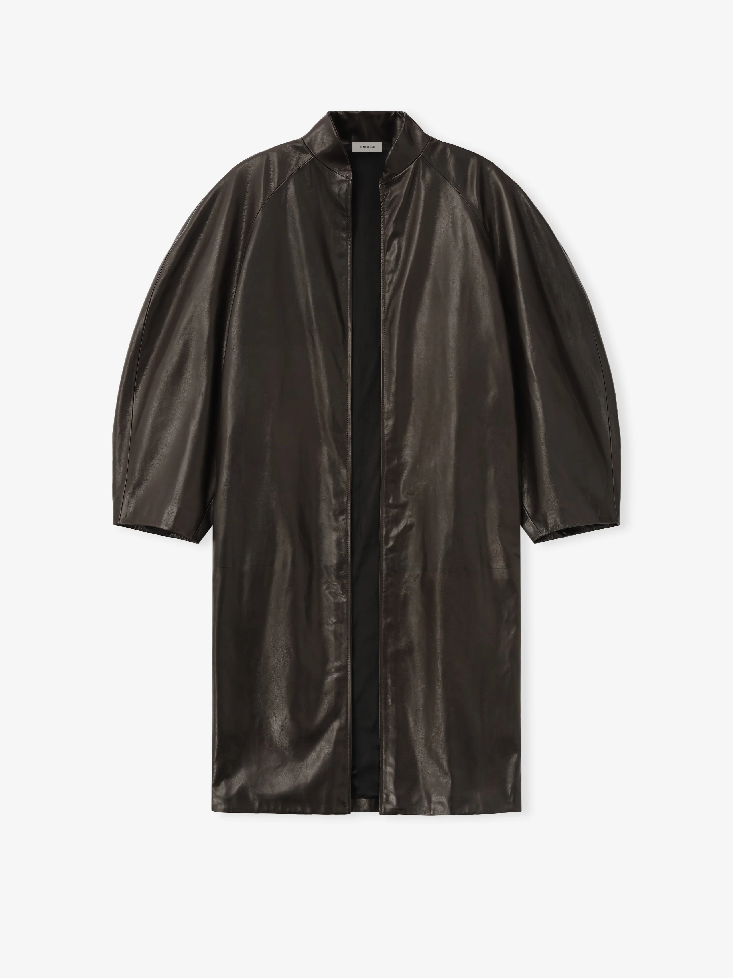 Womens Leather Coat - Image 3