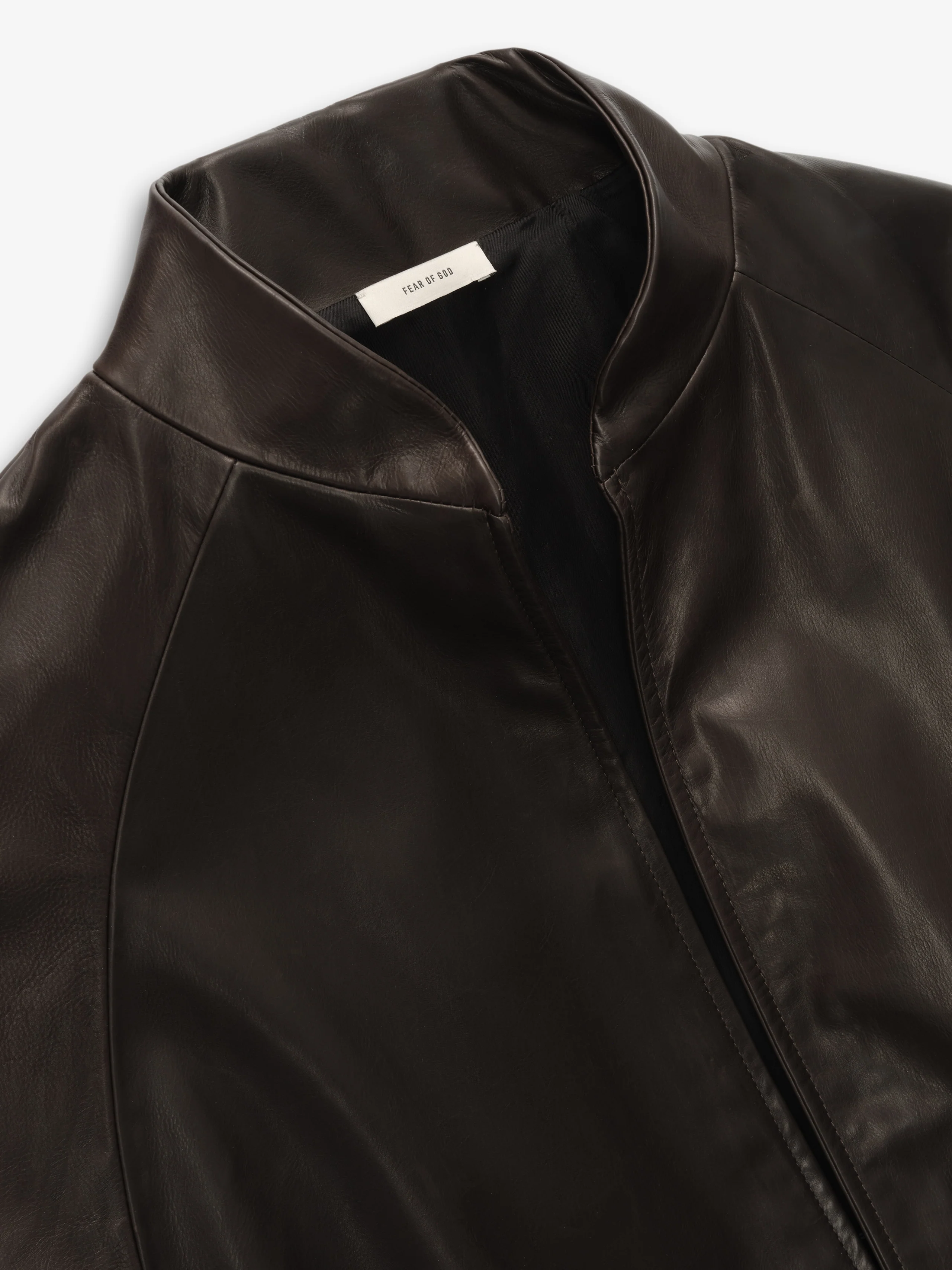 Womens Leather Coat - Image 5