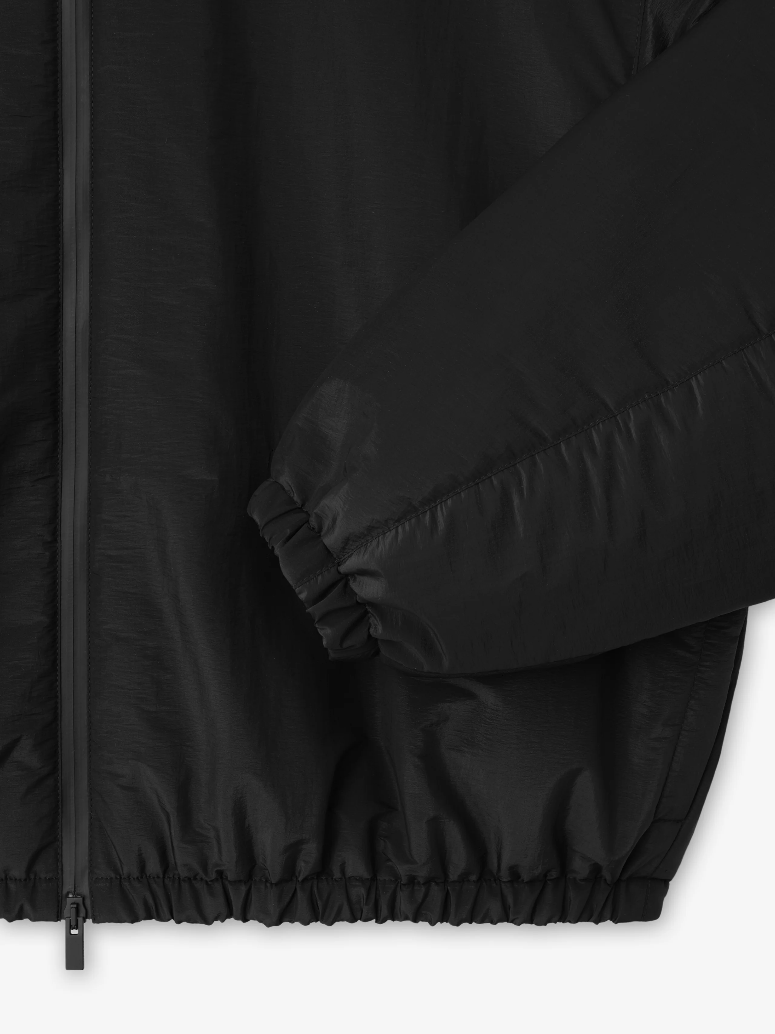 Nylon Taffeta Padded Bomber Jacket - Image 6