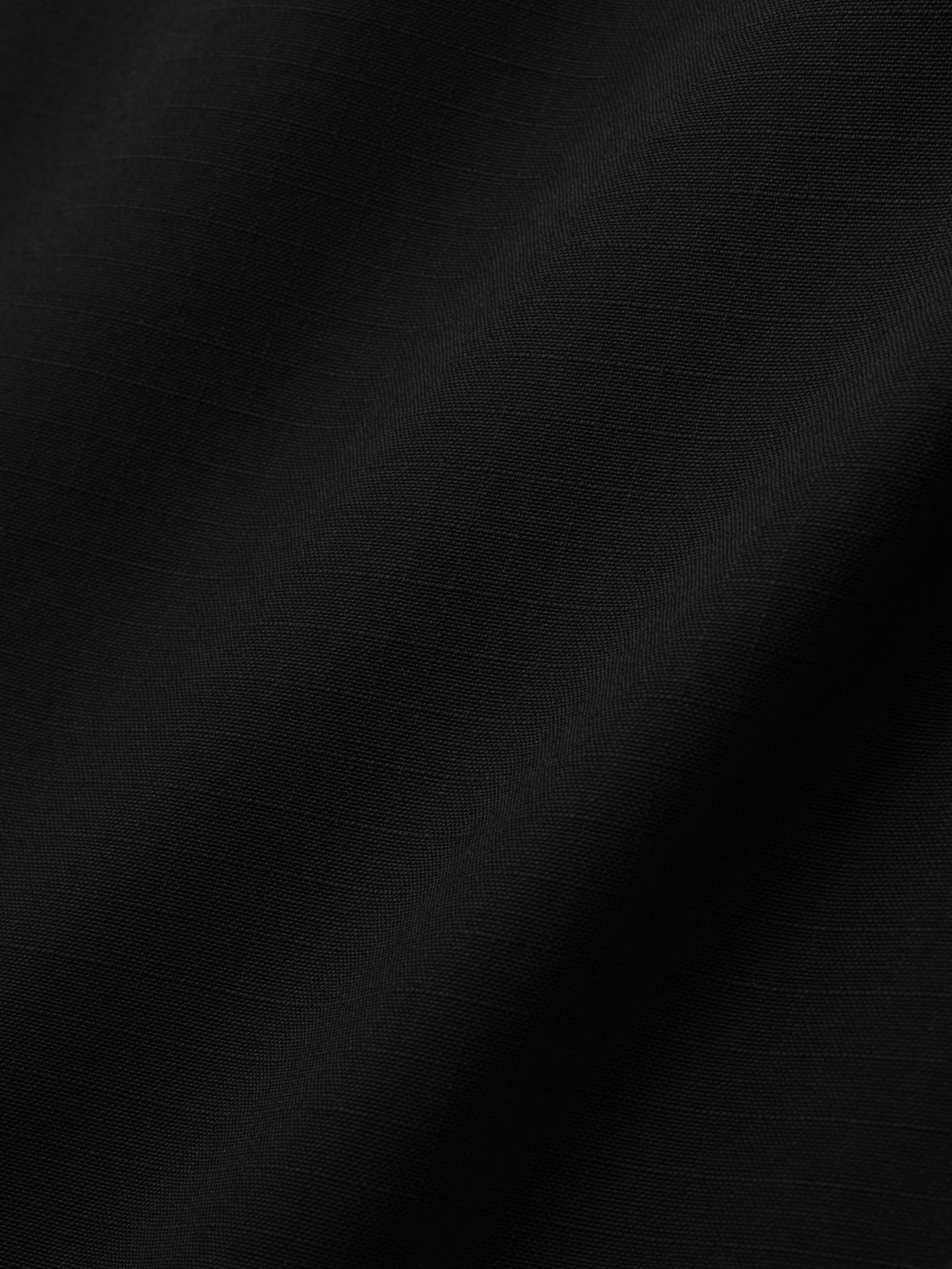 Wool Ripstop Relaxed Long Jacket - Image 9