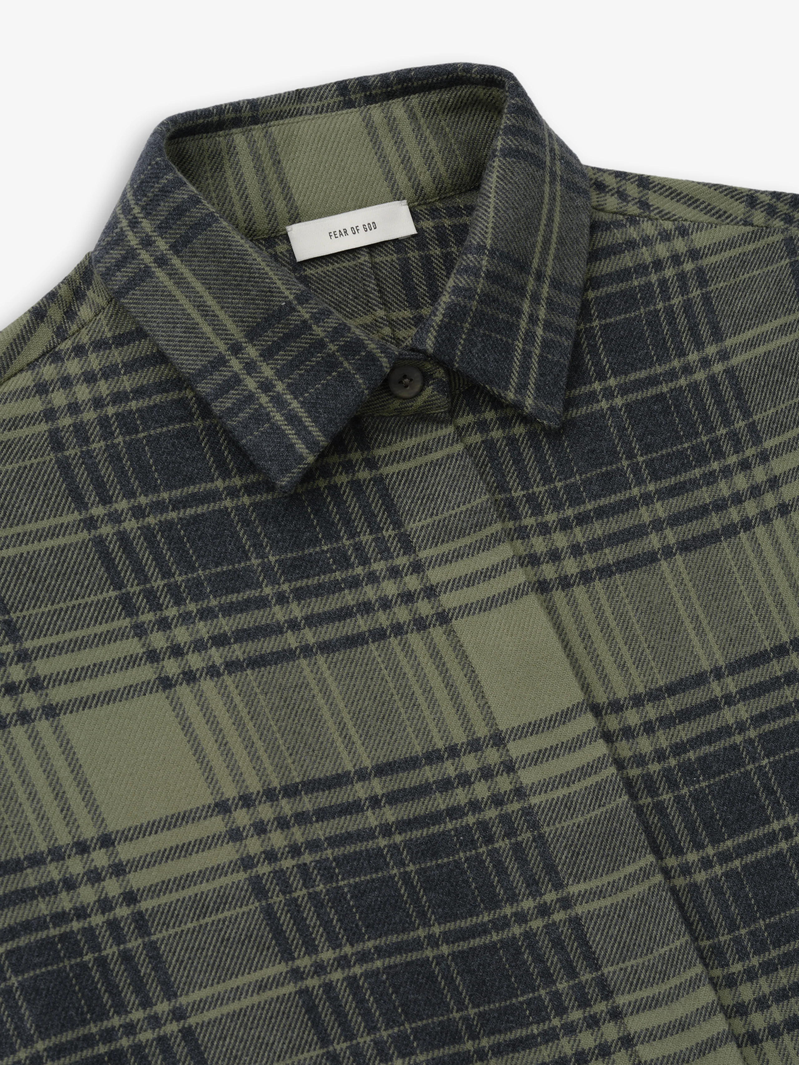 Womens Flannel Relaxed Shirt - Image 6