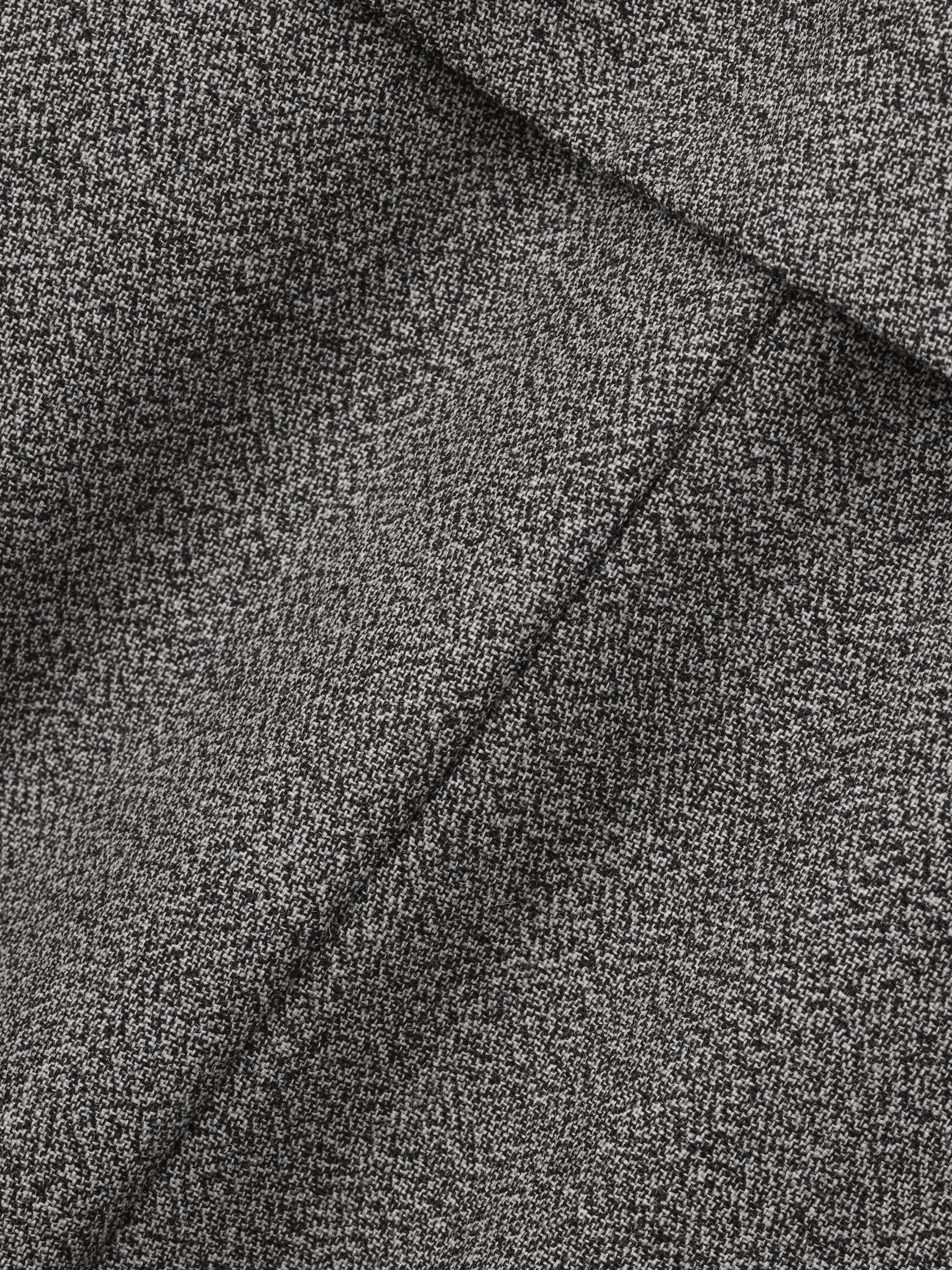 Mouline Wool Relaxed Trench Coat - Image 9