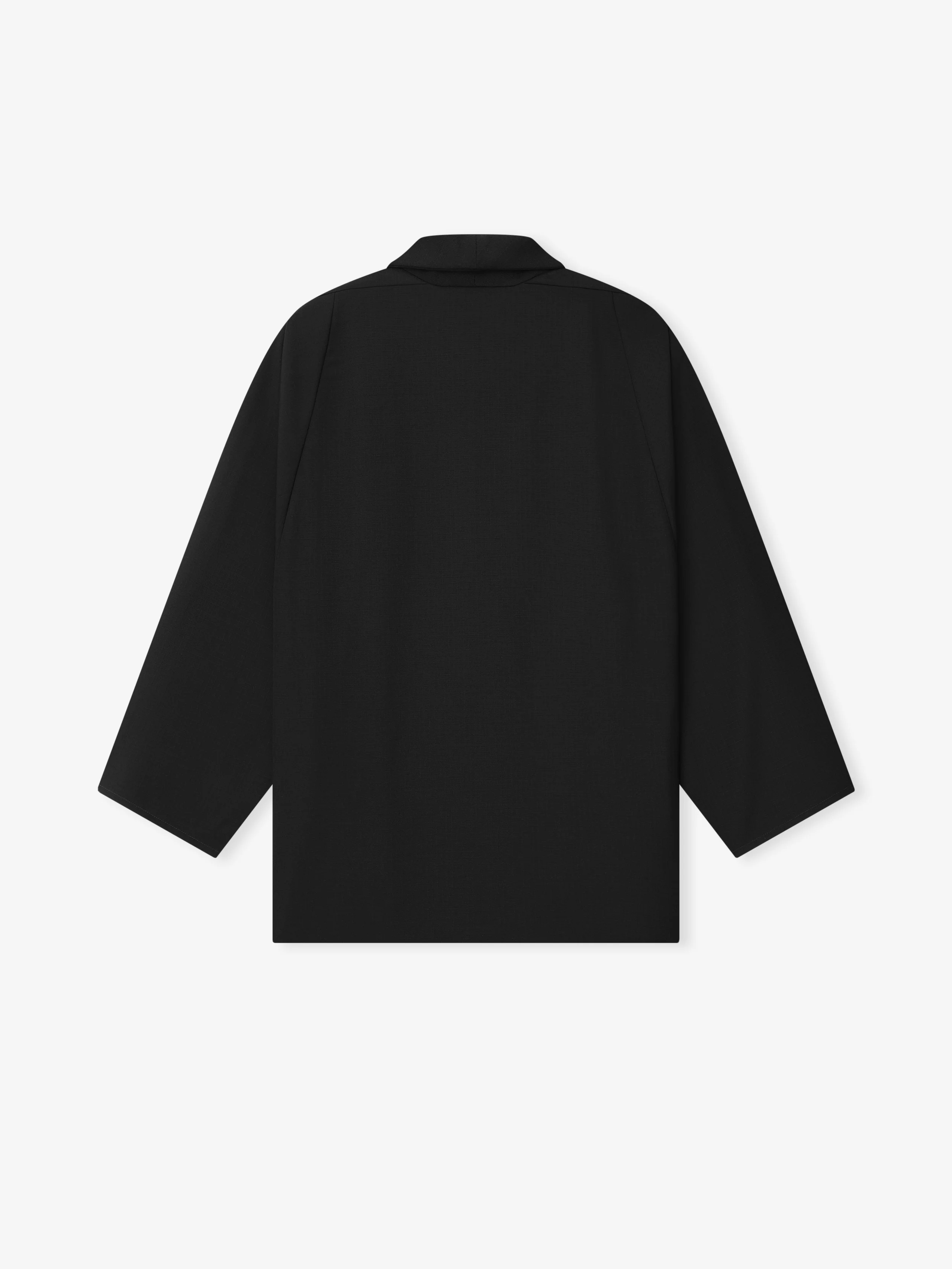 Womens Wool Ripstop Shawl Collar Jacket - Image 3