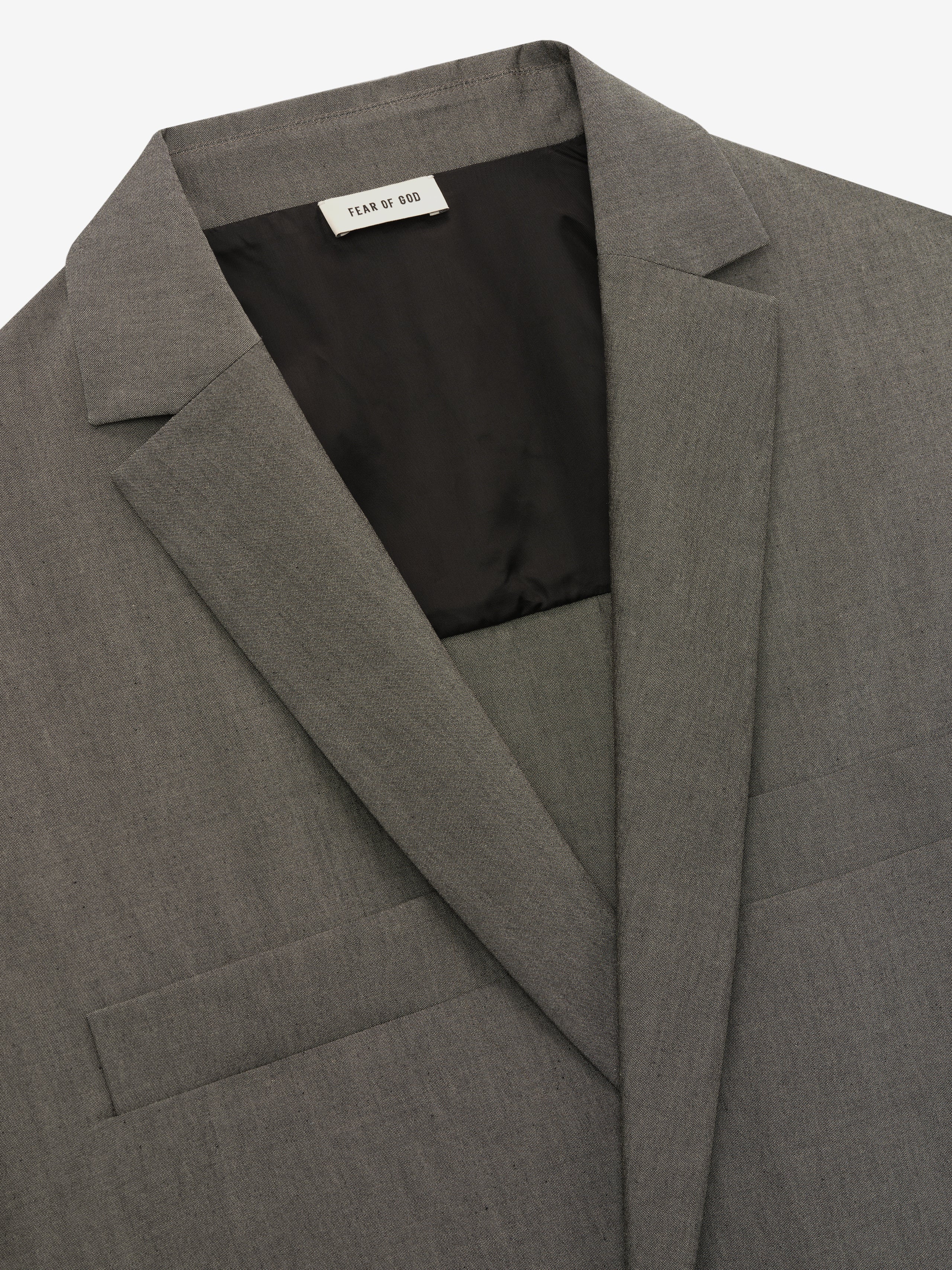 Cotton Wool Oxford Shirt Jacket - Image 6