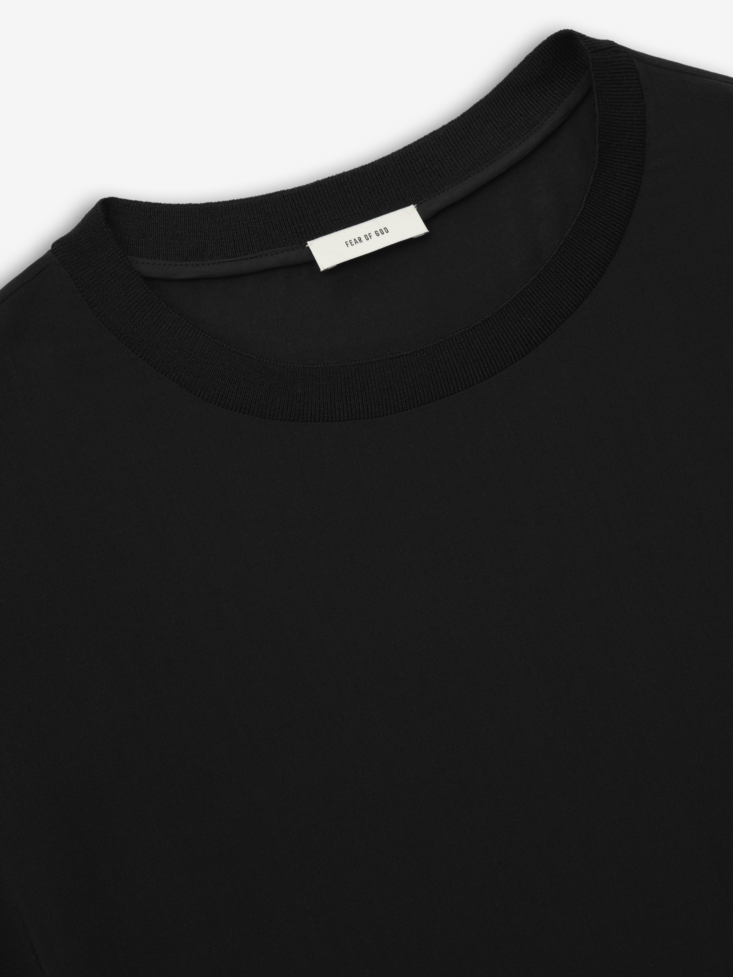 Womens Sheer Viscose Sleeveless Tee - Image 4