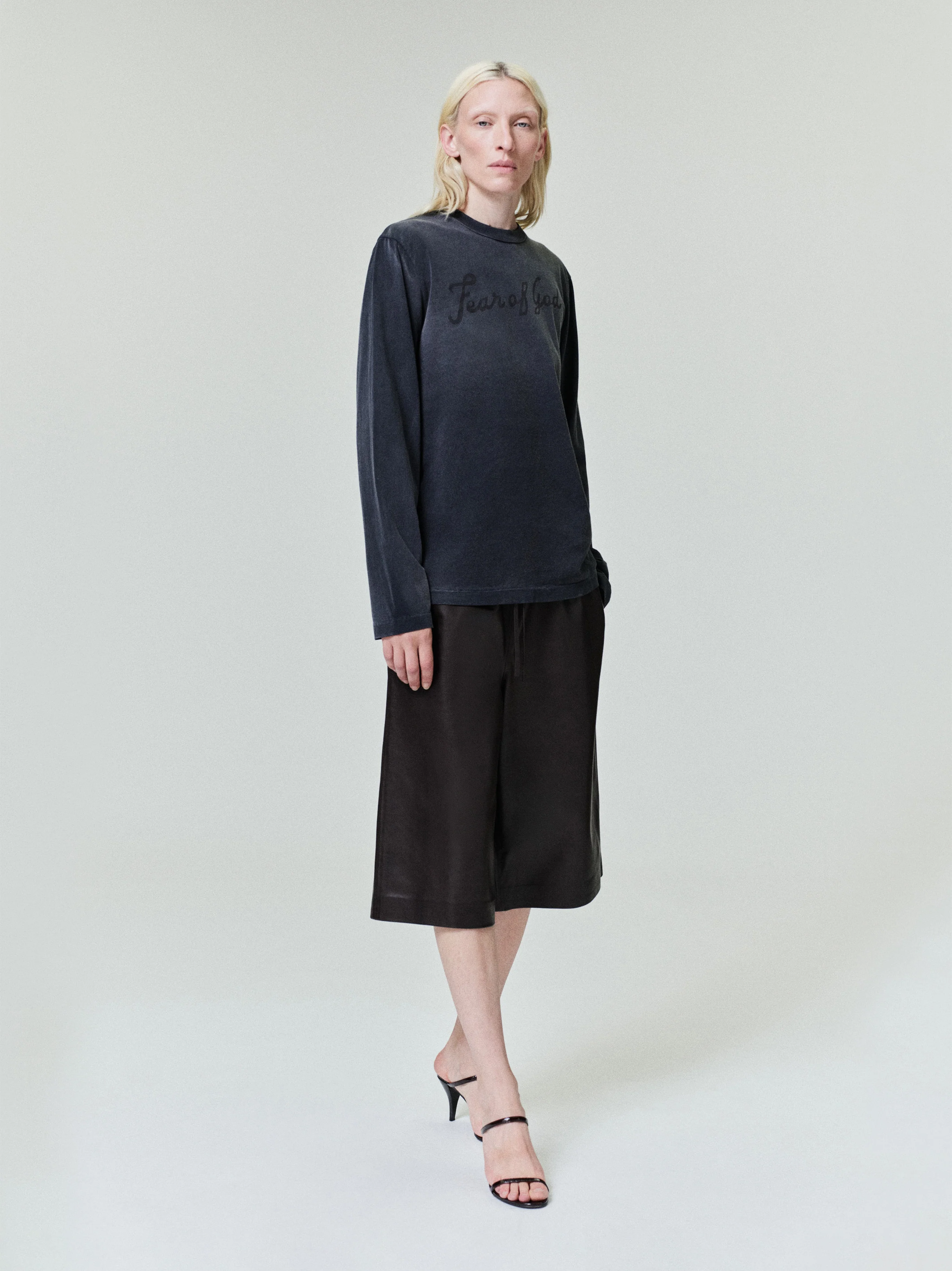 Womens Fear Of God Long Sleeve Tee - Image 3
