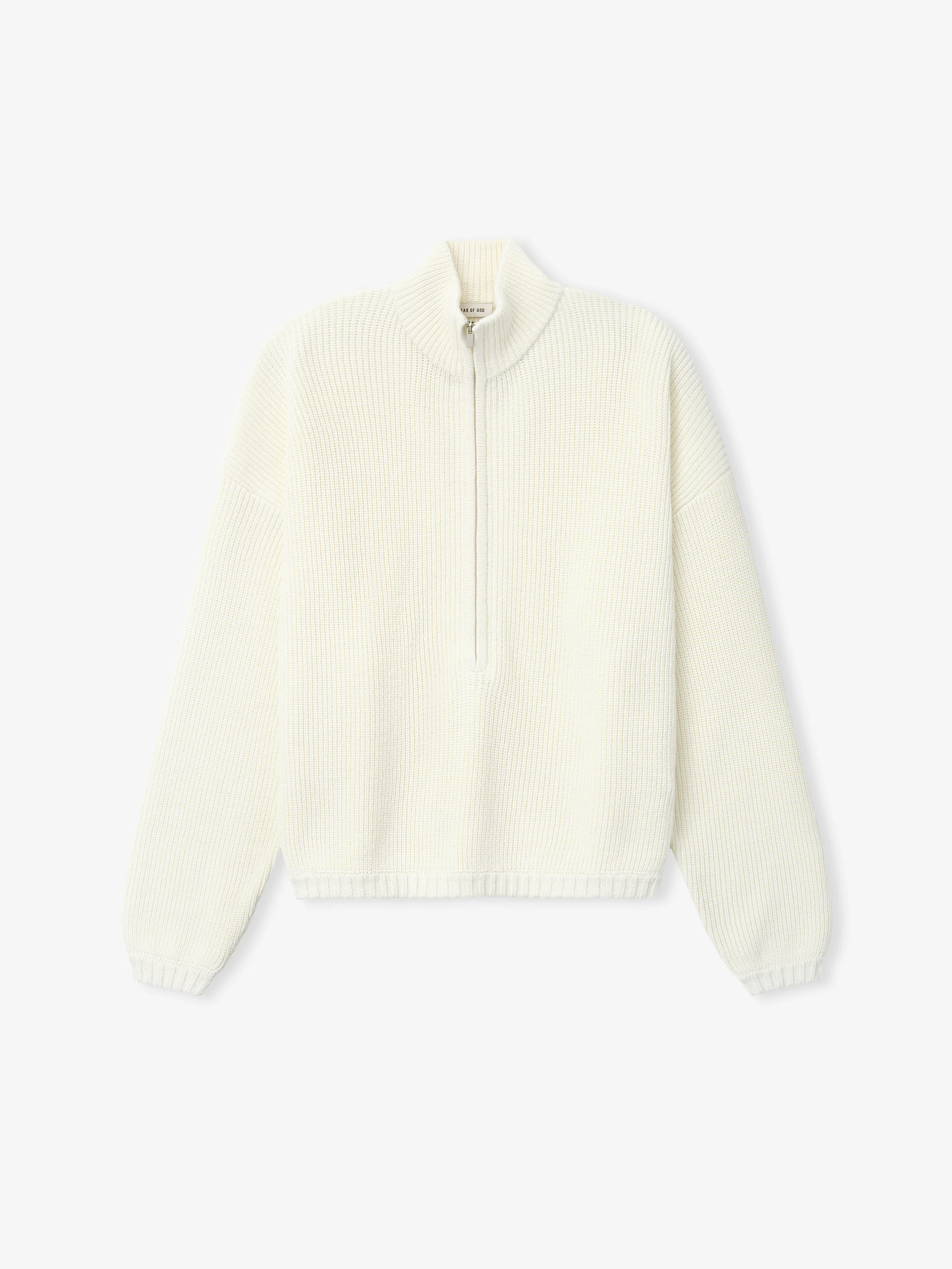 Zip-Up Sweater Long Sleeve - Image 4